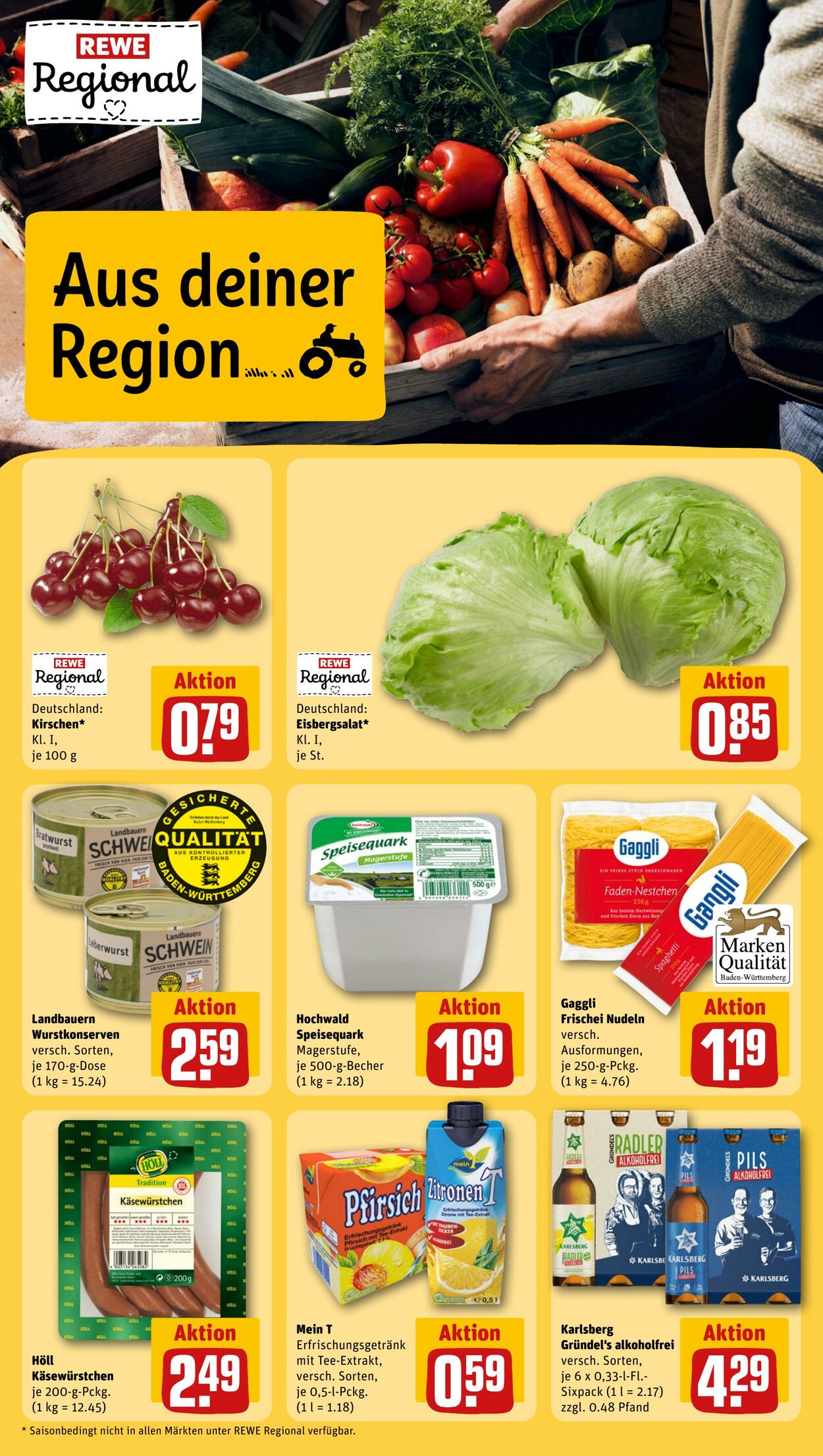 Prospekt Rewe 08.07.2024 - 13.07.2024