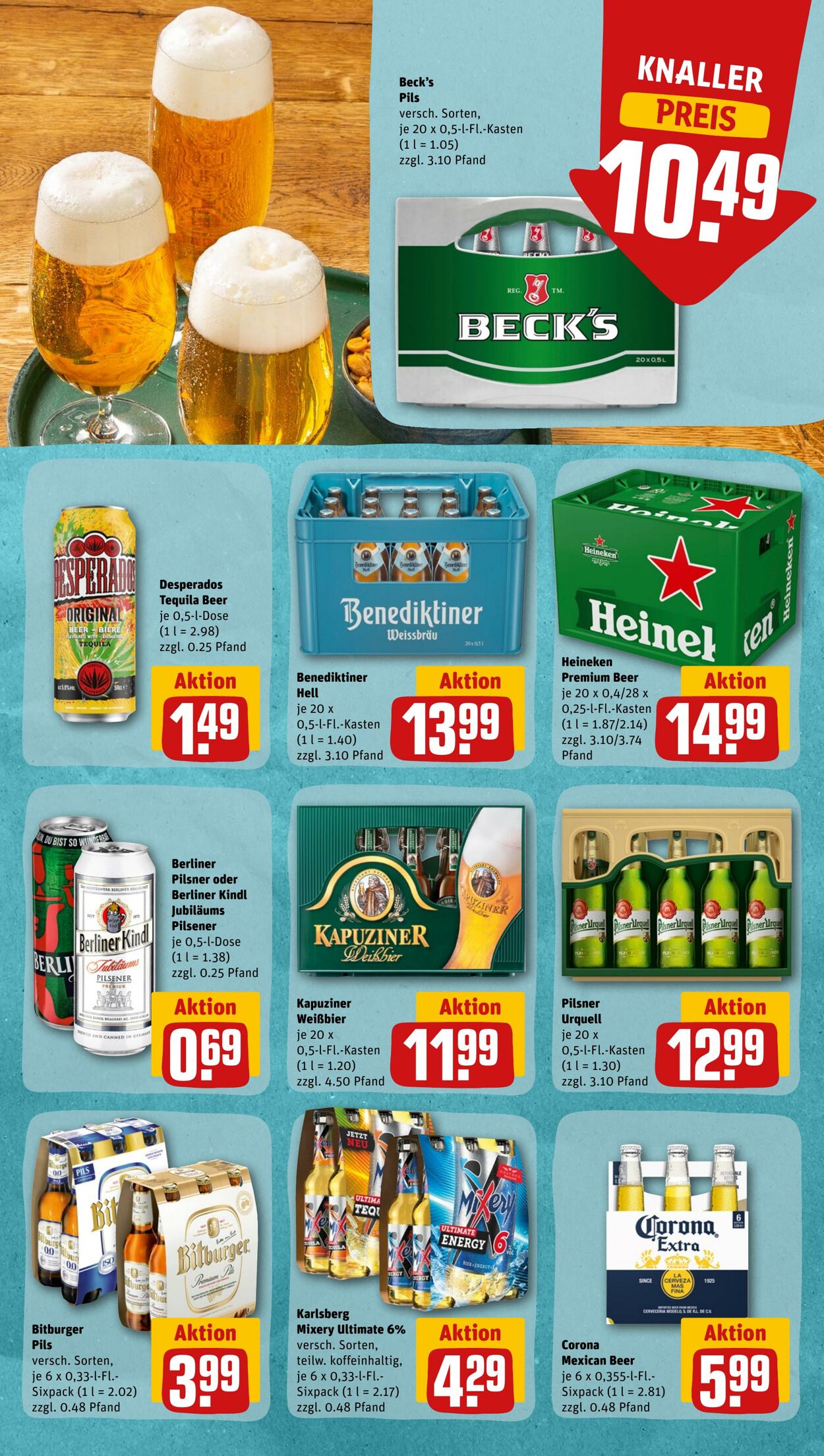 Prospekt Rewe 22.08.2022 - 27.08.2022