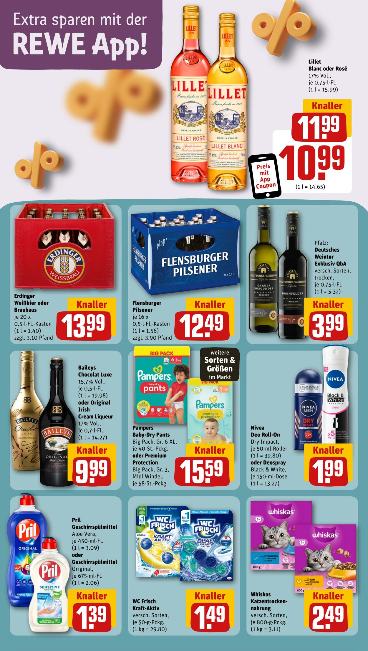 Prospekt Rewe 23.09.2024 - 28.09.2024