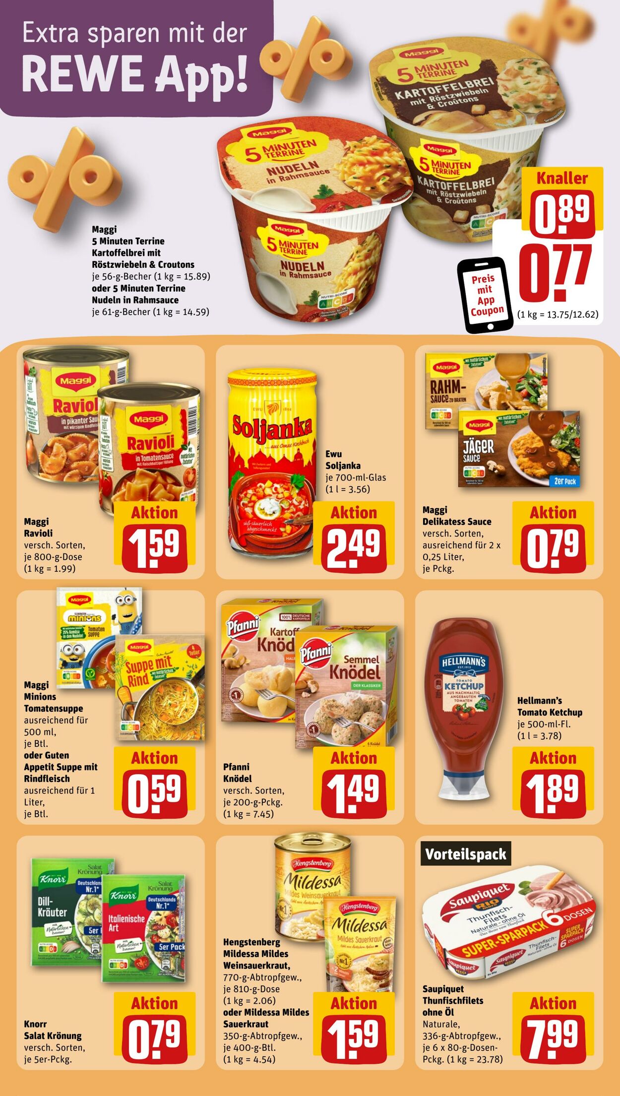 Prospekt Rewe 23.09.2024 - 28.09.2024