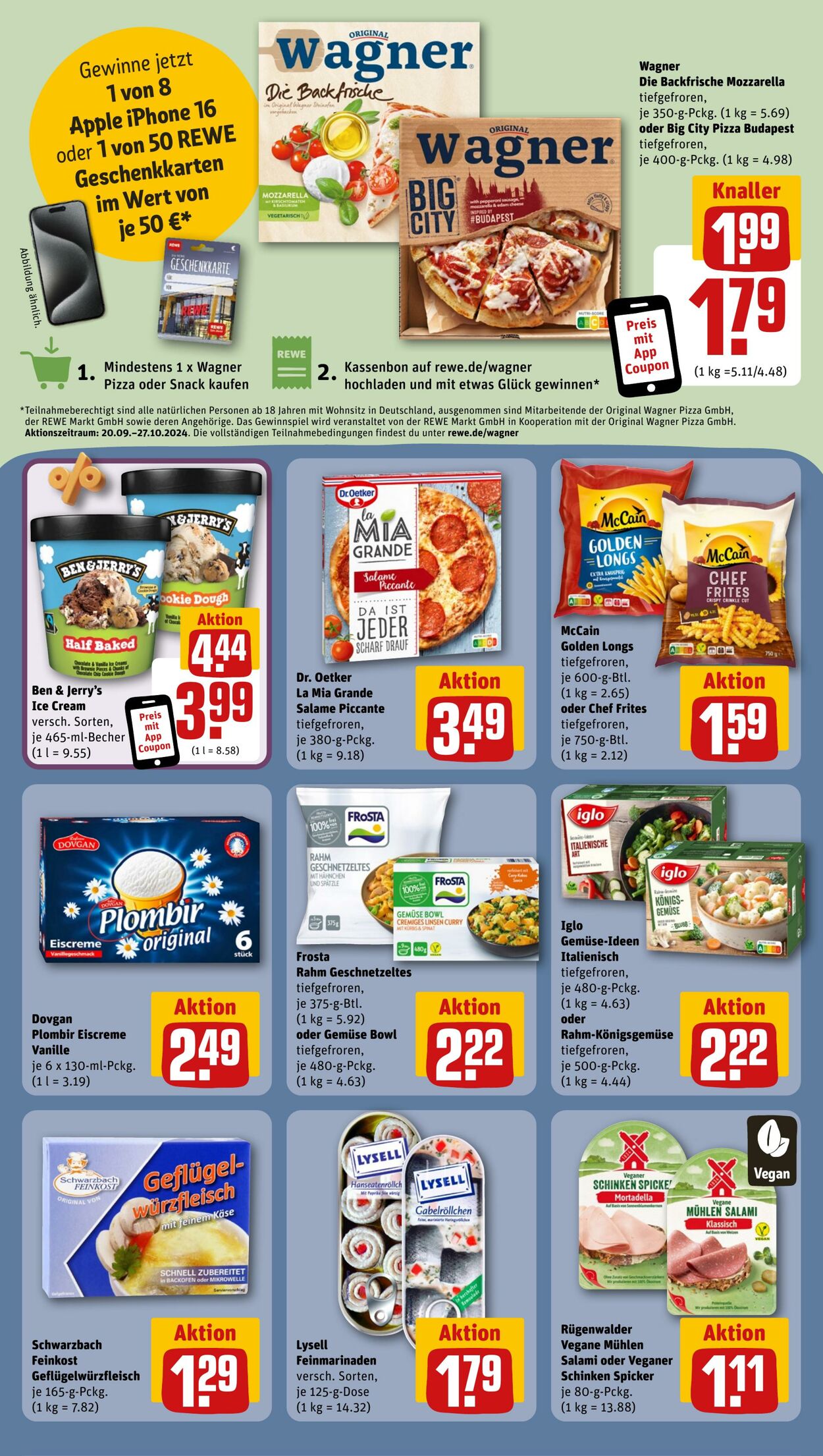 Prospekt Rewe 23.09.2024 - 28.09.2024