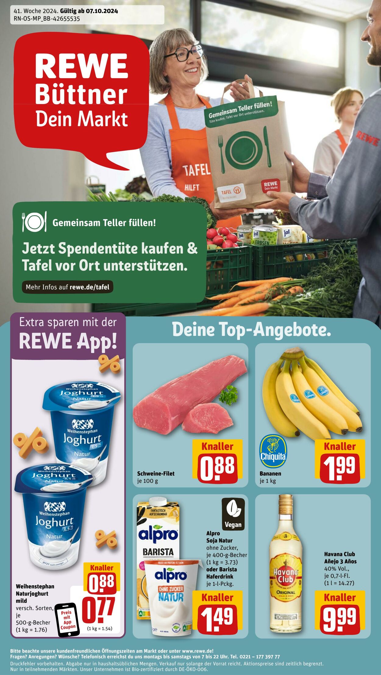 Prospekt Rewe 06.10.2024 - 12.10.2024