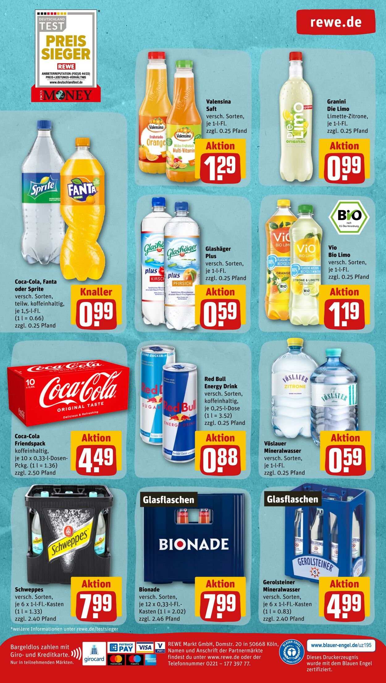 Prospekt Rewe 06.03.2023 - 11.03.2023