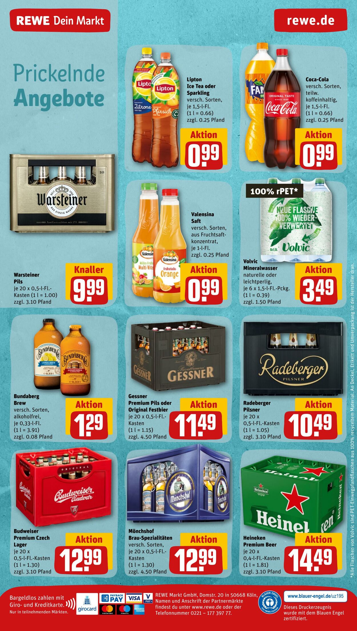 Prospekt Rewe 24.10.2022 - 29.10.2022