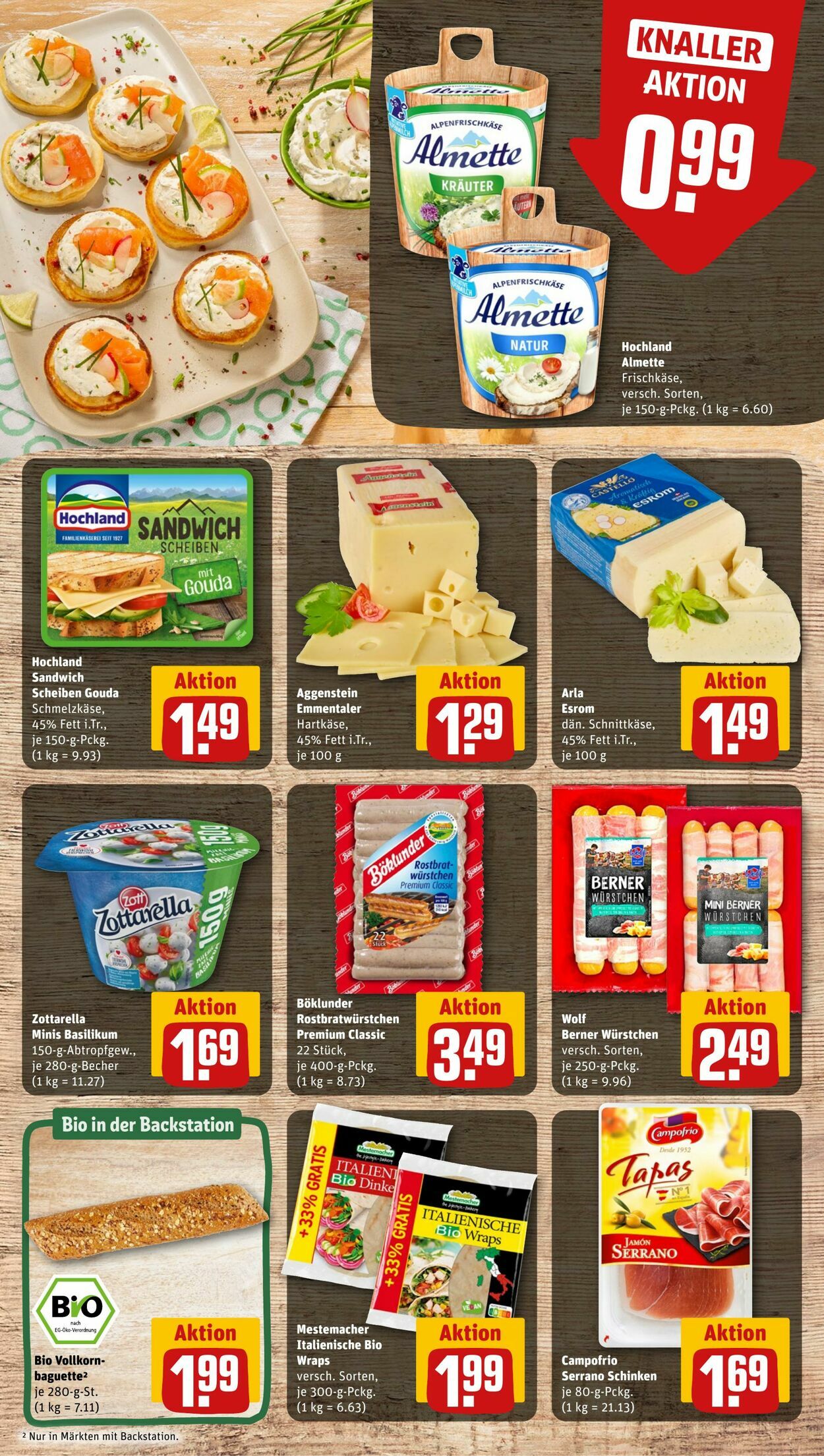 Prospekt Rewe 30.06.2024 - 06.07.2024