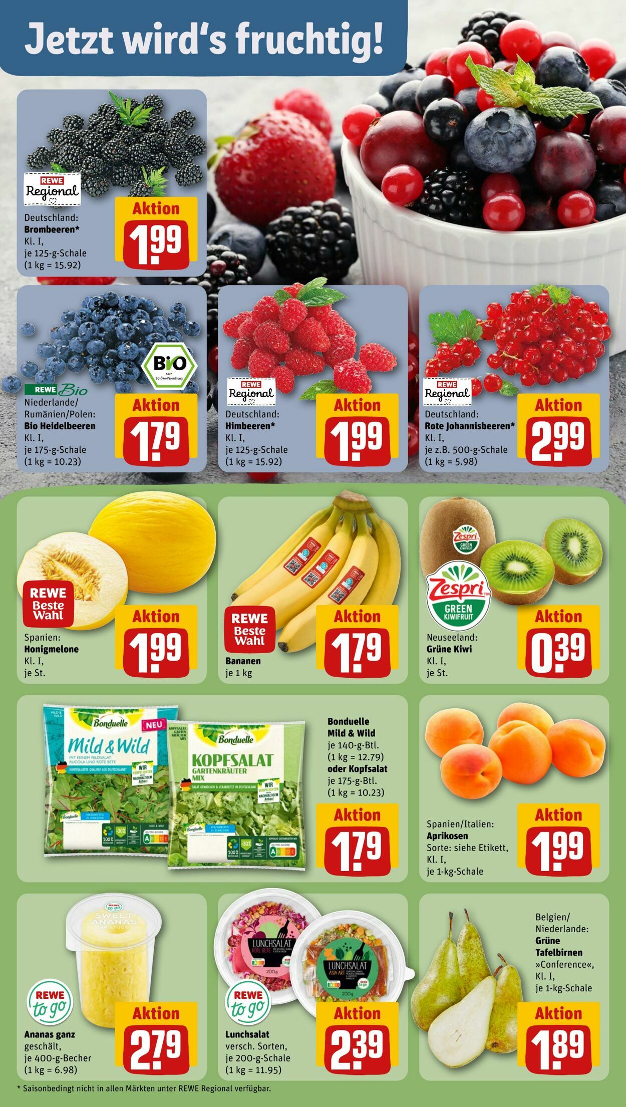 Prospekt Rewe 30.06.2024 - 06.07.2024