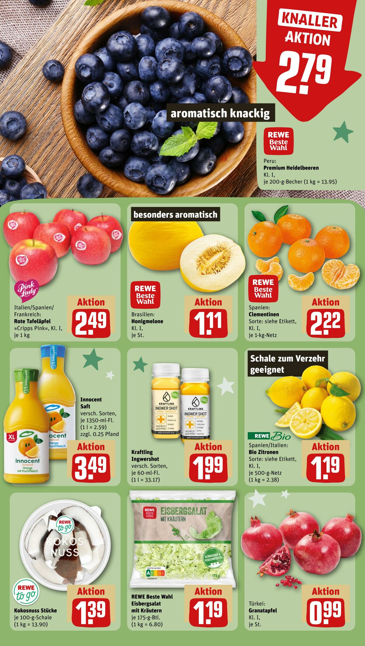 Prospekt Rewe 24.11.2024 - 30.11.2024