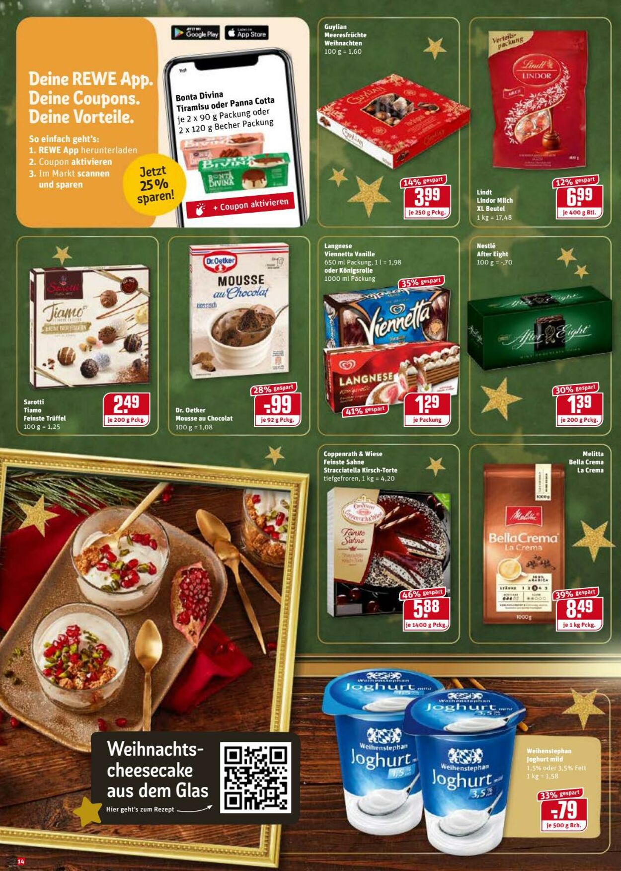 Prospekt Rewe 18.12.2021 - 26.12.2021