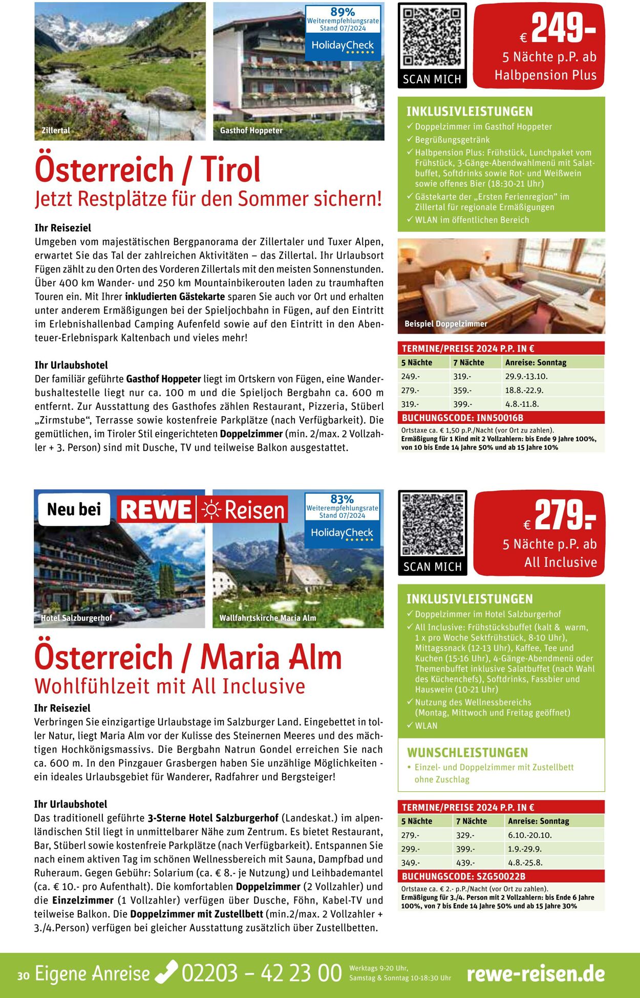 Prospekt Rewe 01.08.2024 - 30.08.2024