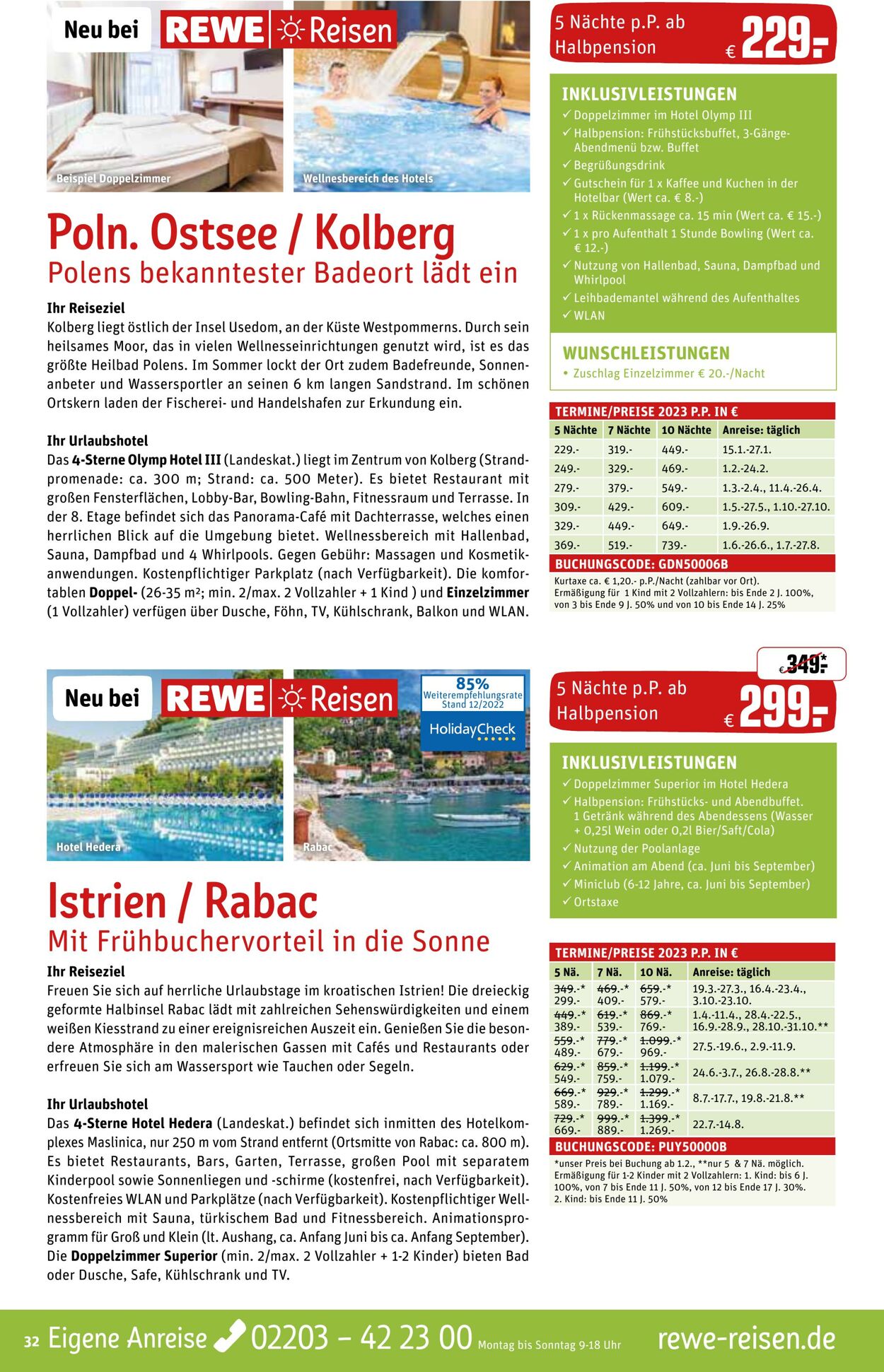 Prospekt Rewe 01.01.2023 - 31.01.2023