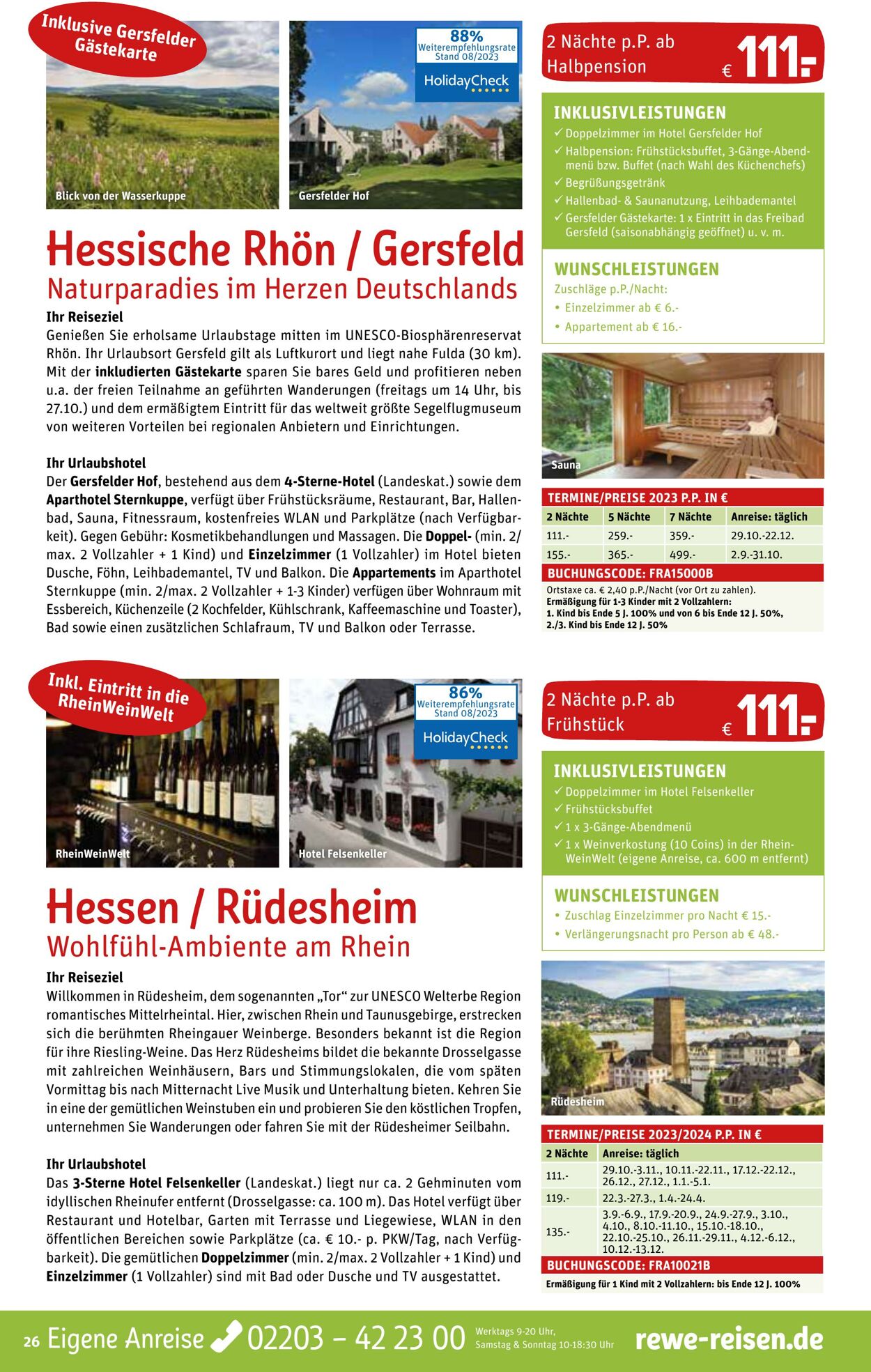 Prospekt Rewe 29.08.2023 - 29.10.2023