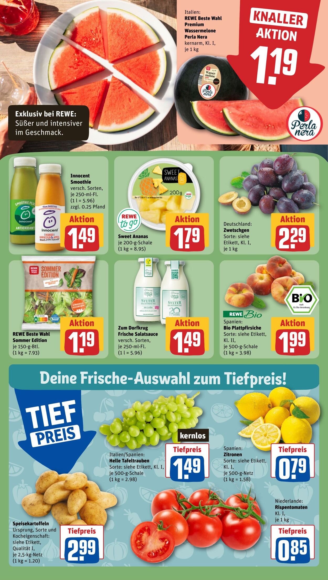 Prospekt Rewe 22.07.2024 - 29.07.2024