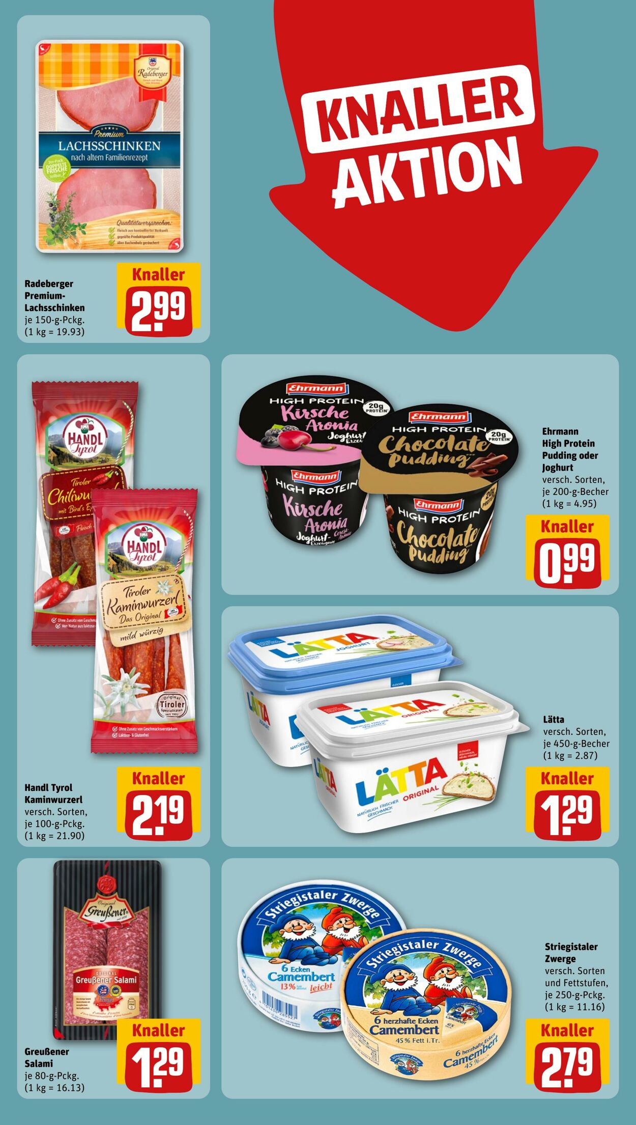 Prospekt Rewe 28.08.2023 - 02.10.2023