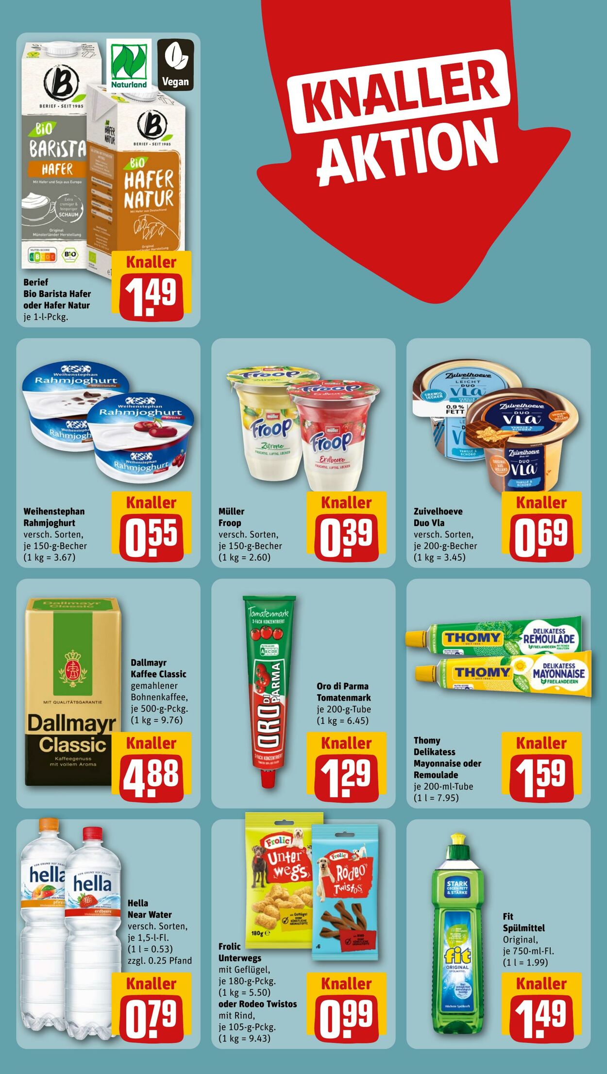 Prospekt Rewe 28.08.2023 - 02.10.2023