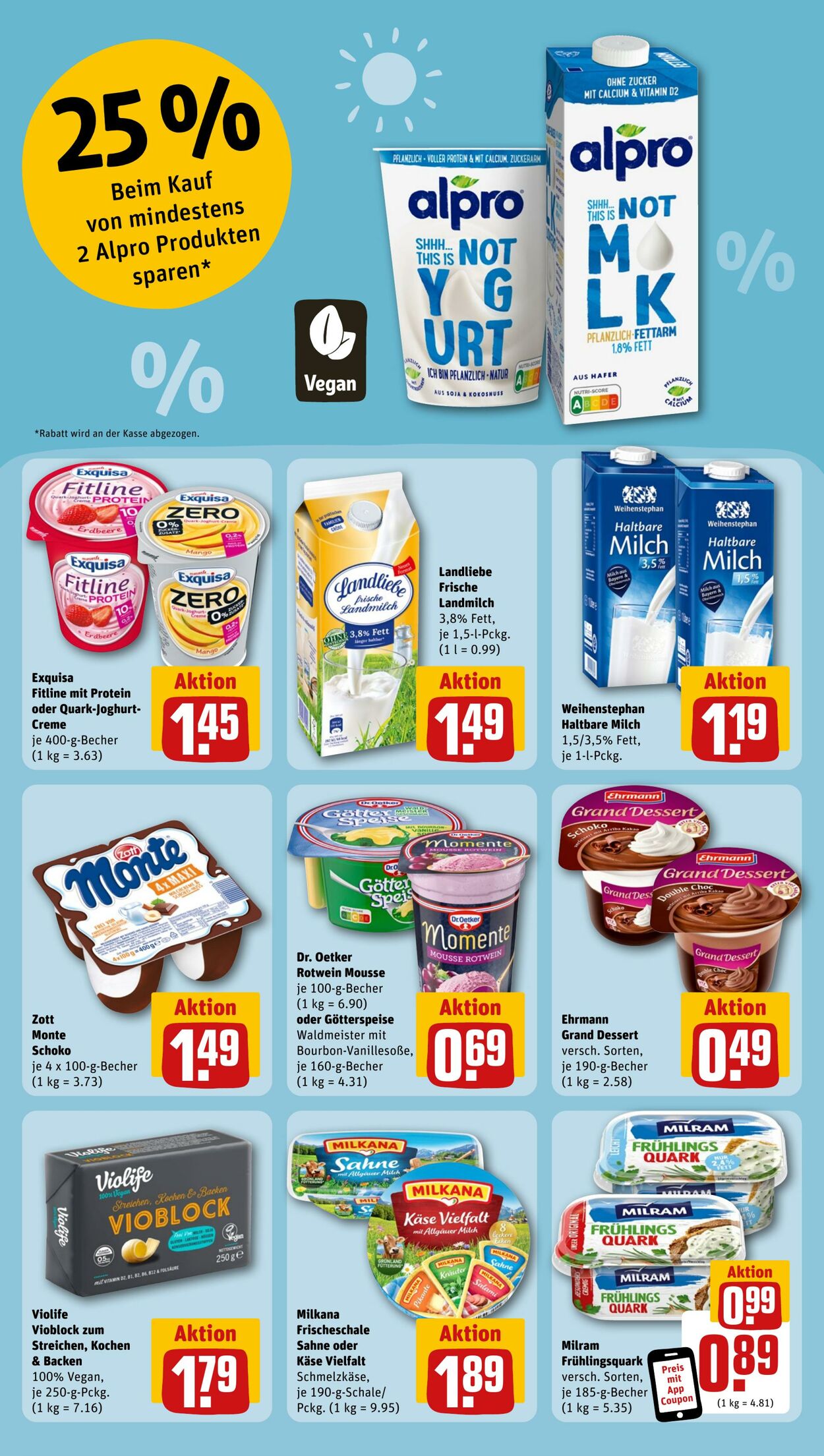 Prospekt Rewe 28.08.2023 - 02.10.2023