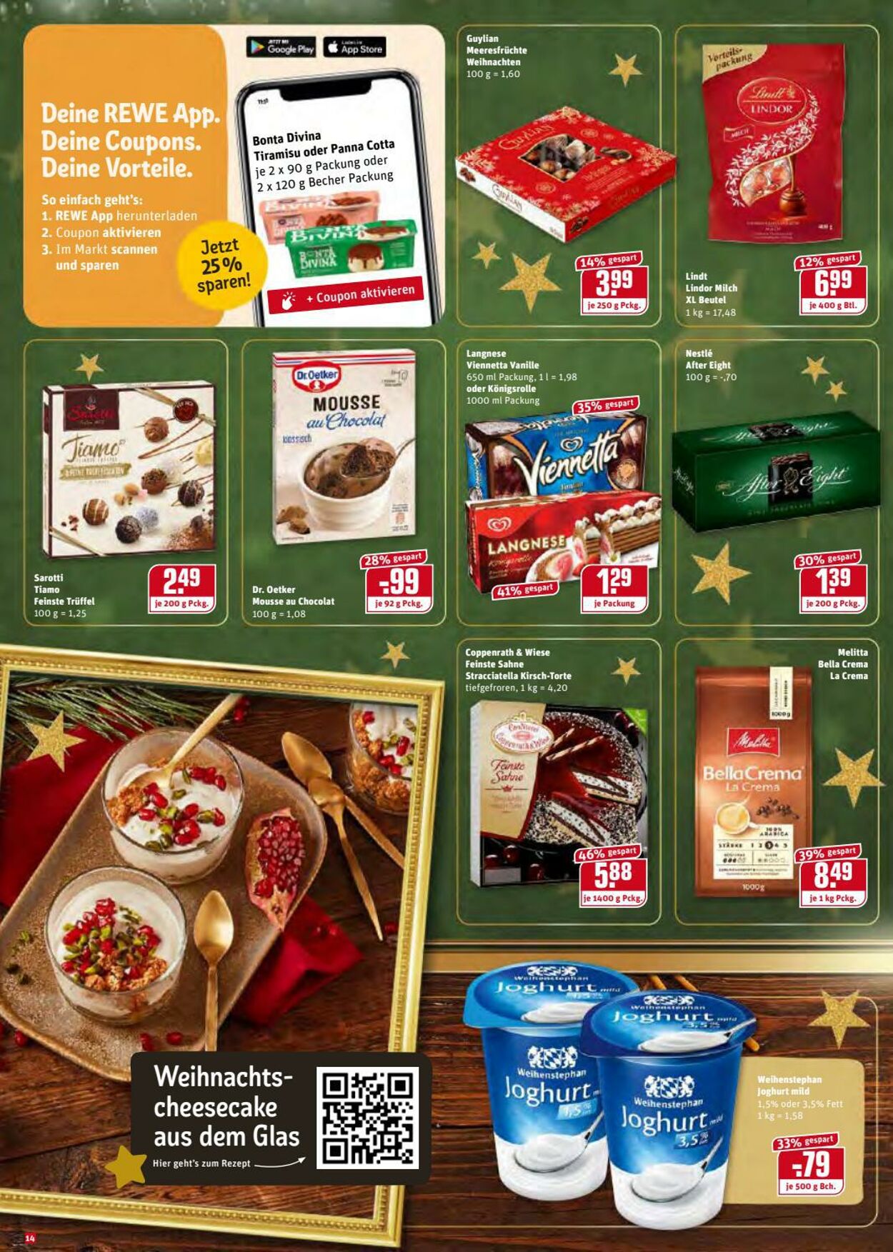 Prospekt Rewe 19.12.2021 - 26.12.2021