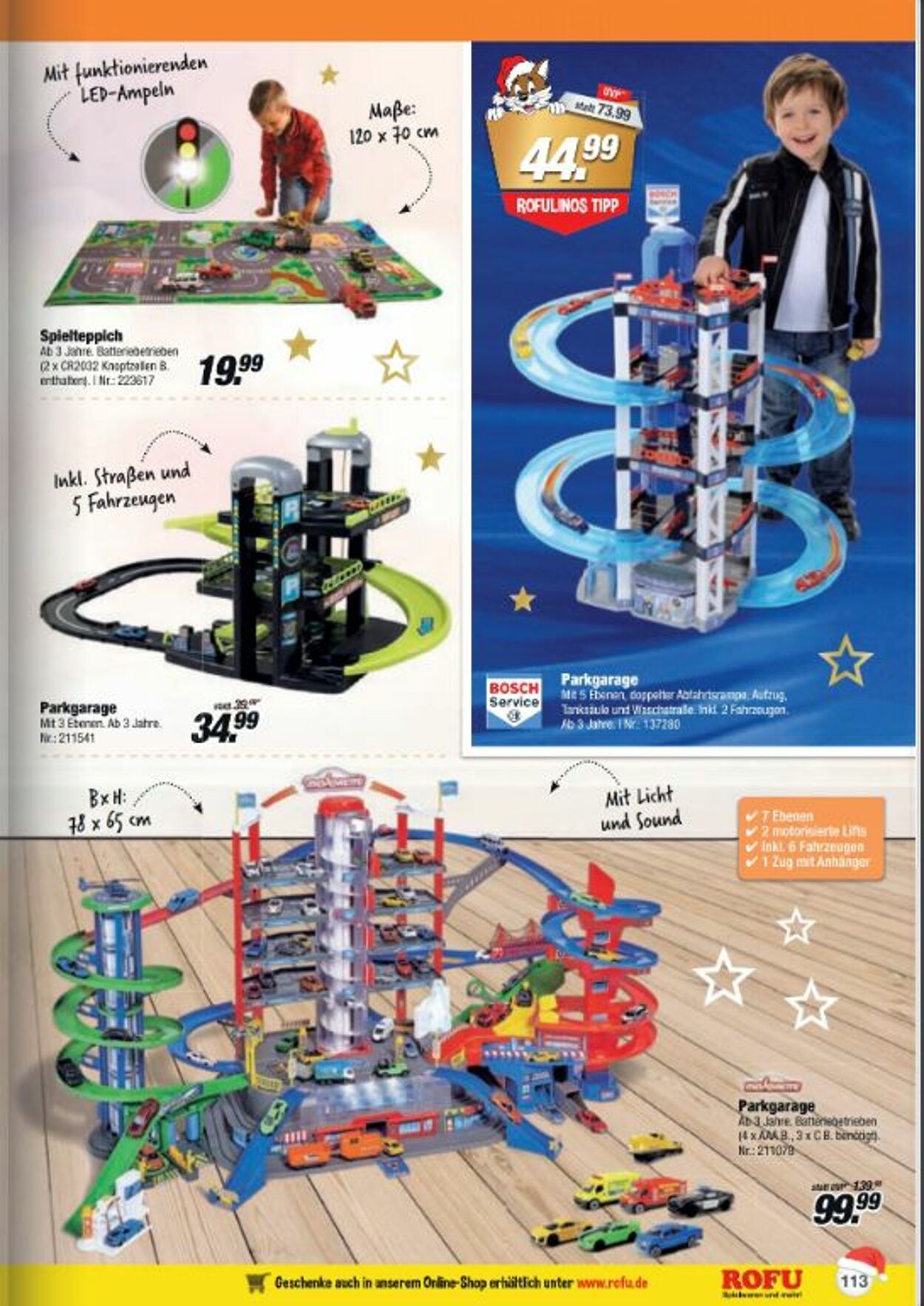 Prospekt Rofu Kinderland 26.10.2022 - 24.12.2022