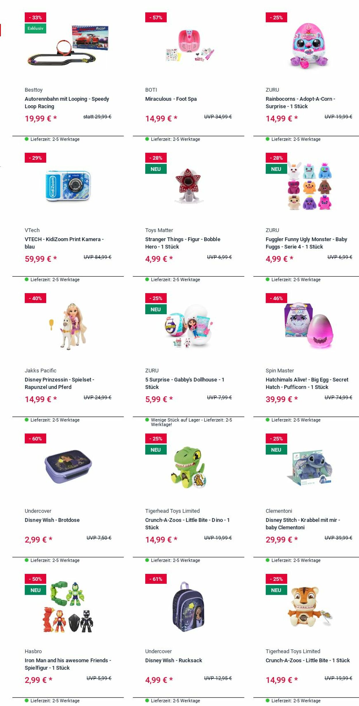 Prospekt Rofu Kinderland 22.09.2025 - 01.10.2025
