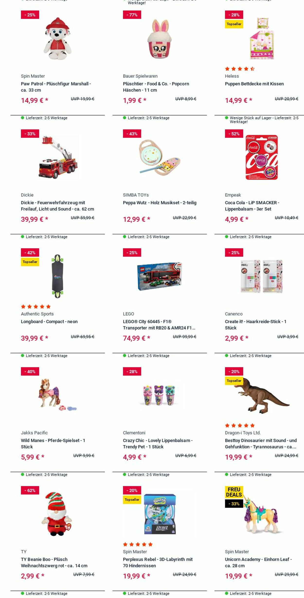 Prospekt Rofu Kinderland 22.09.2025 - 01.10.2025