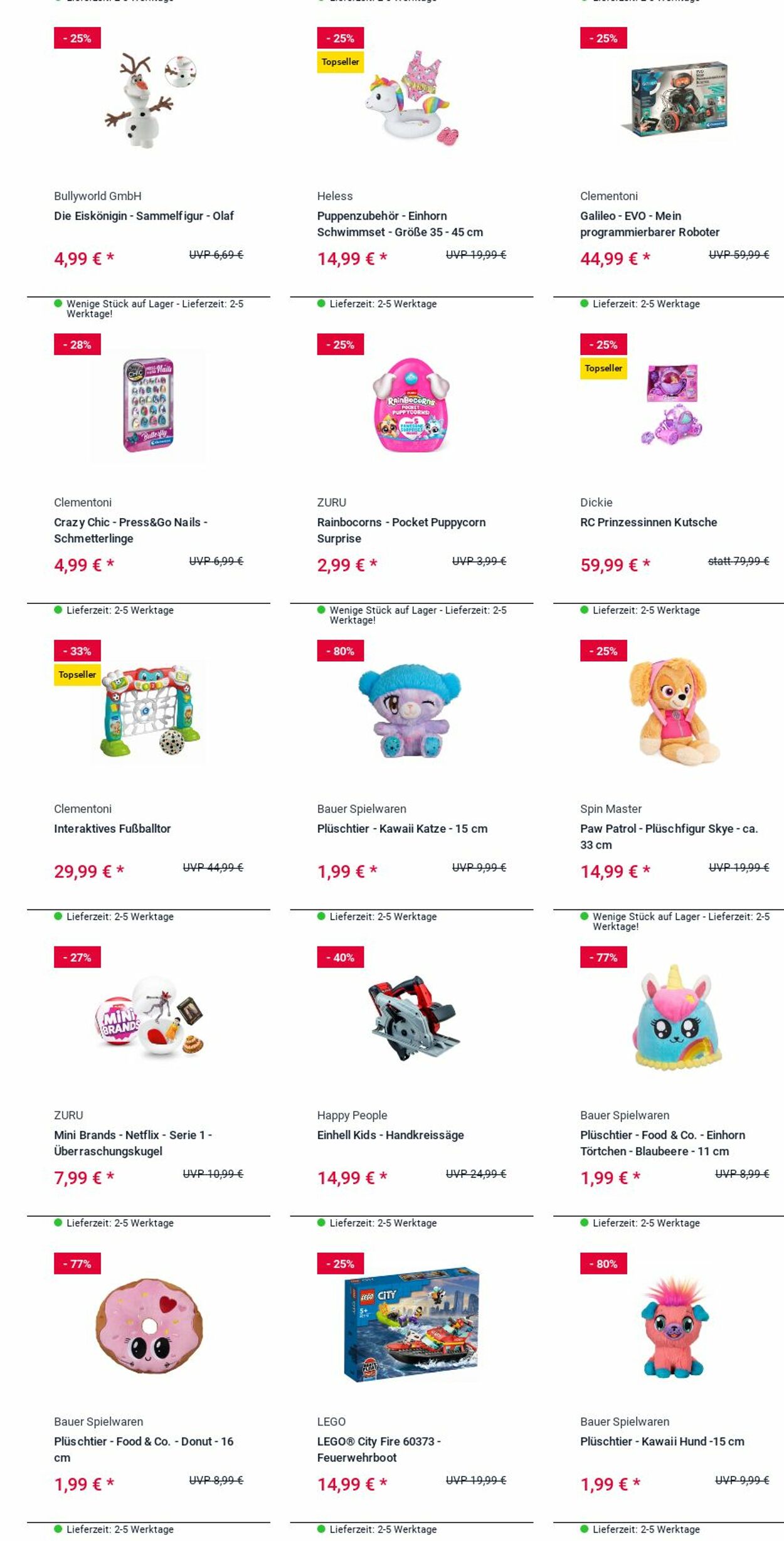 Prospekt Rofu Kinderland 22.09.2025 - 01.10.2025