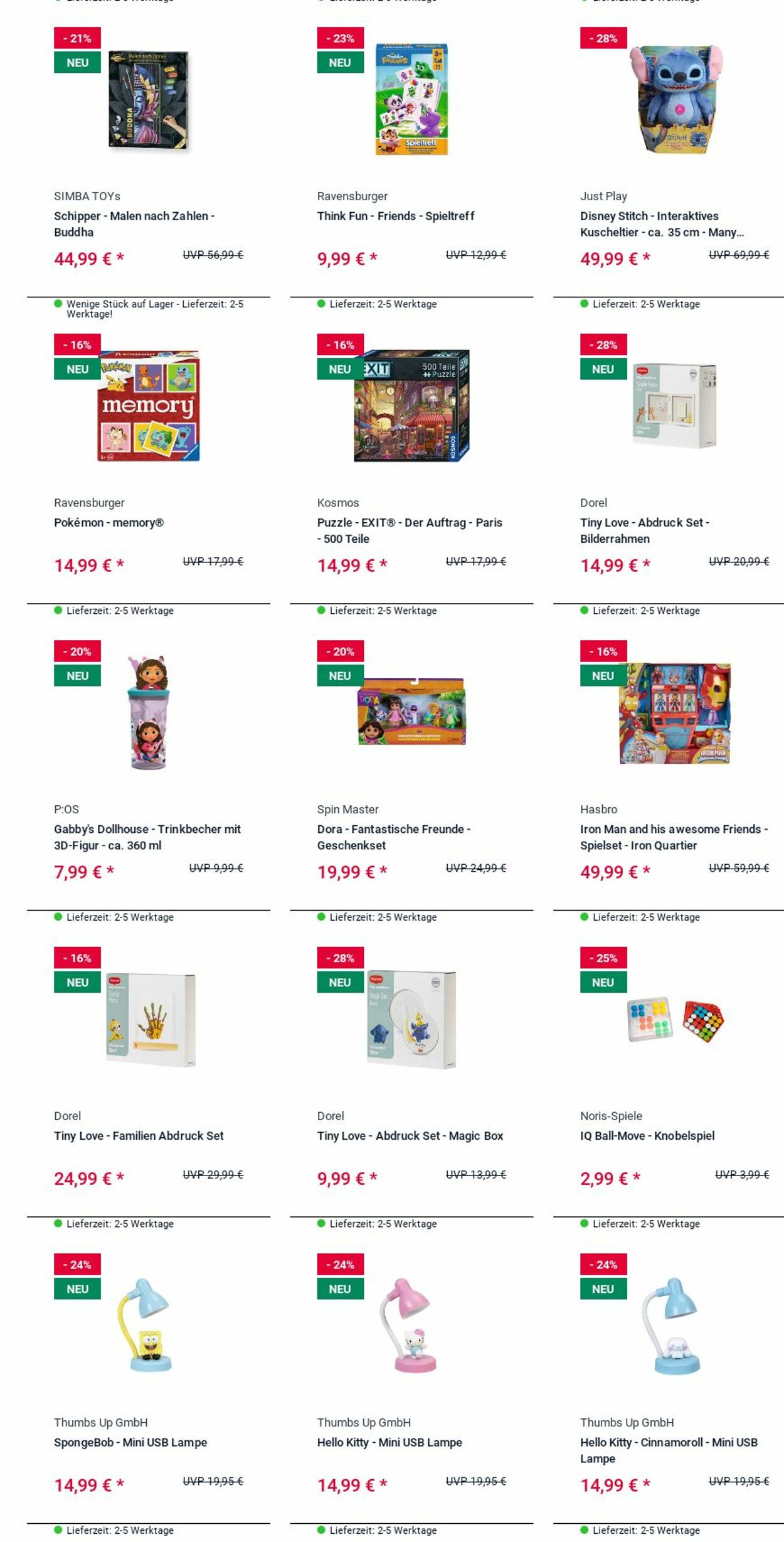 Prospekt Rofu Kinderland 22.09.2025 - 01.10.2025