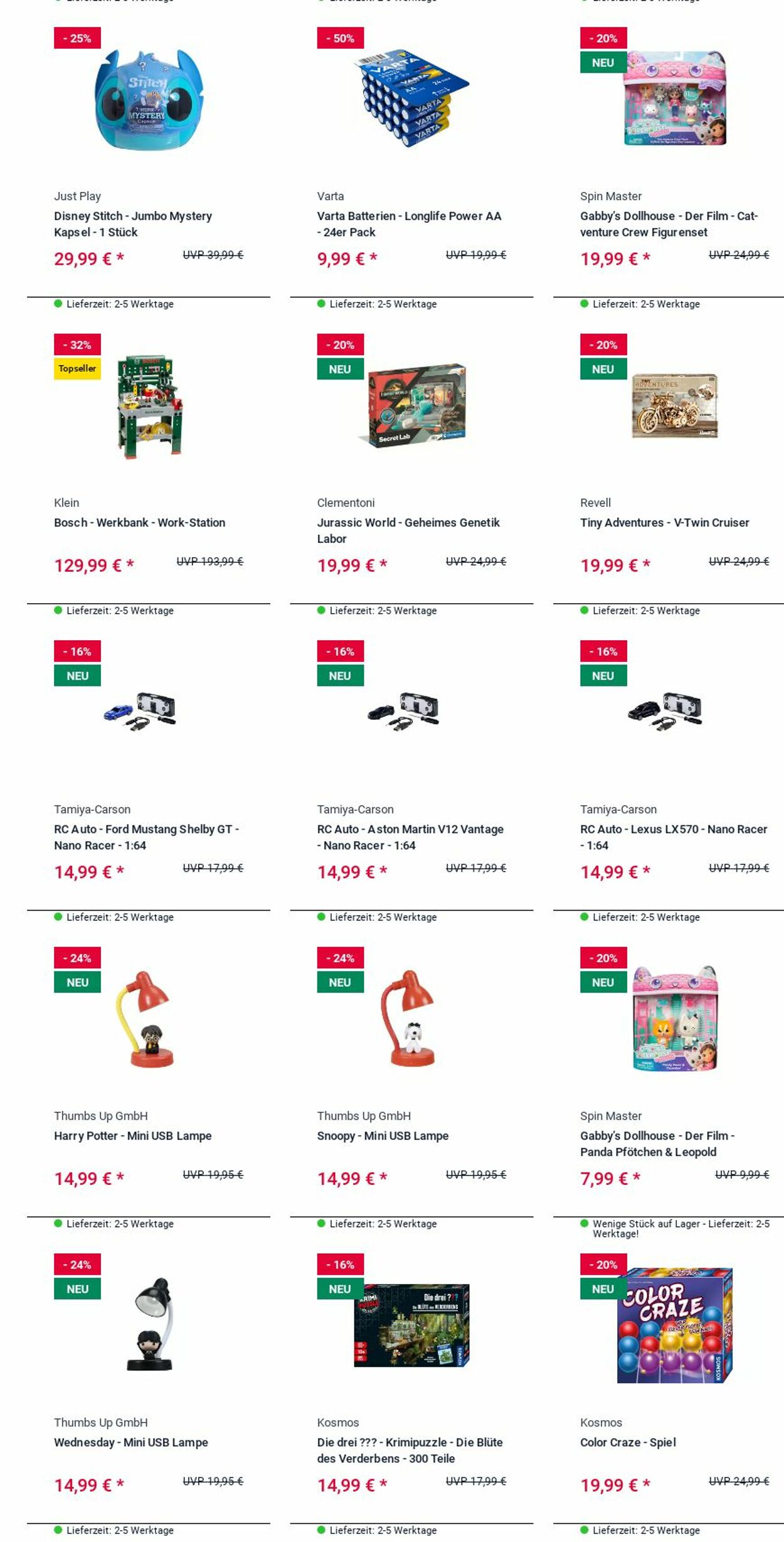 Prospekt Rofu Kinderland 06.10.2025 - 15.10.2025