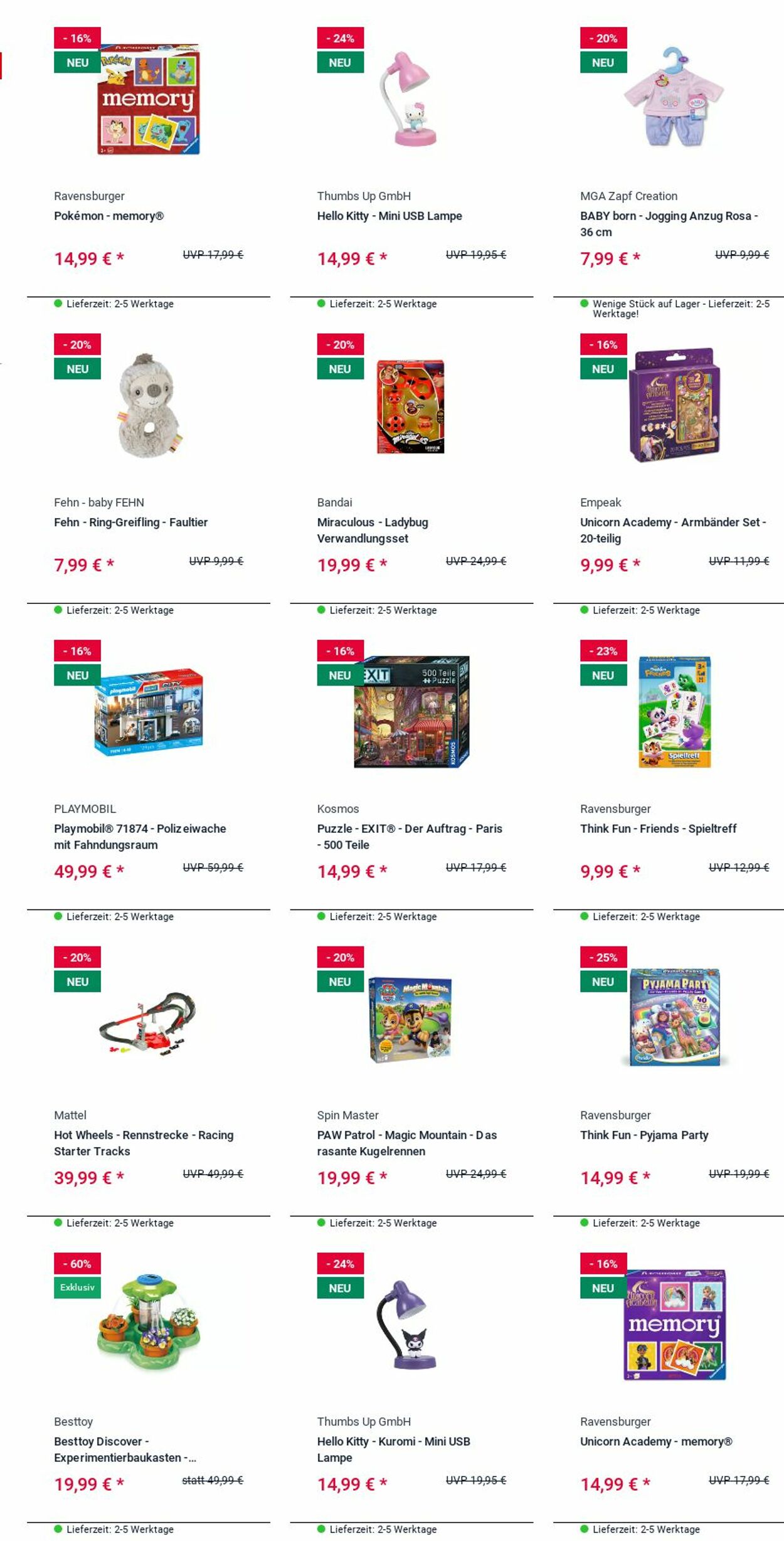 Prospekt Rofu Kinderland 06.10.2025 - 15.10.2025