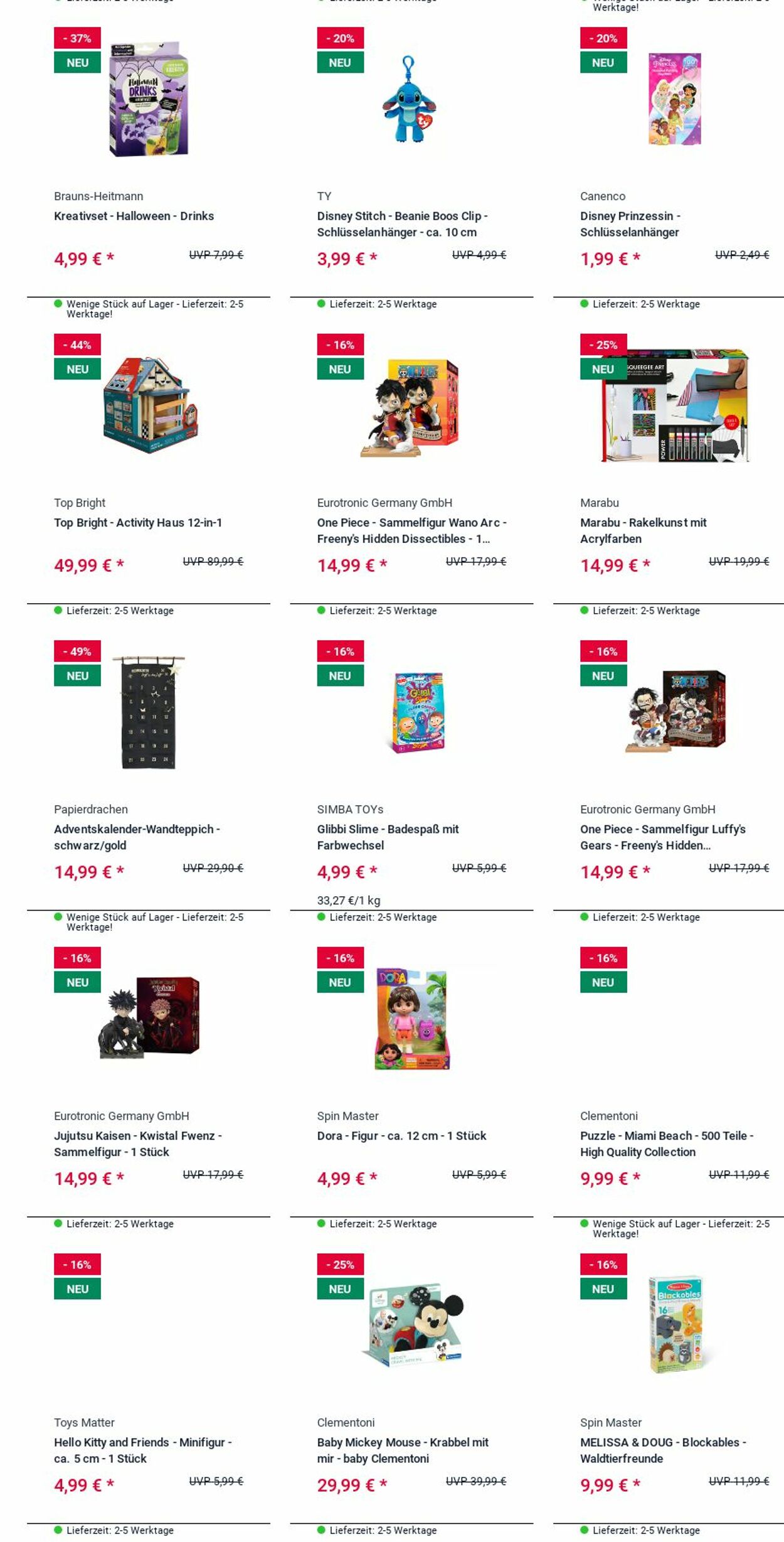 Prospekt Rofu Kinderland 06.10.2025 - 15.10.2025