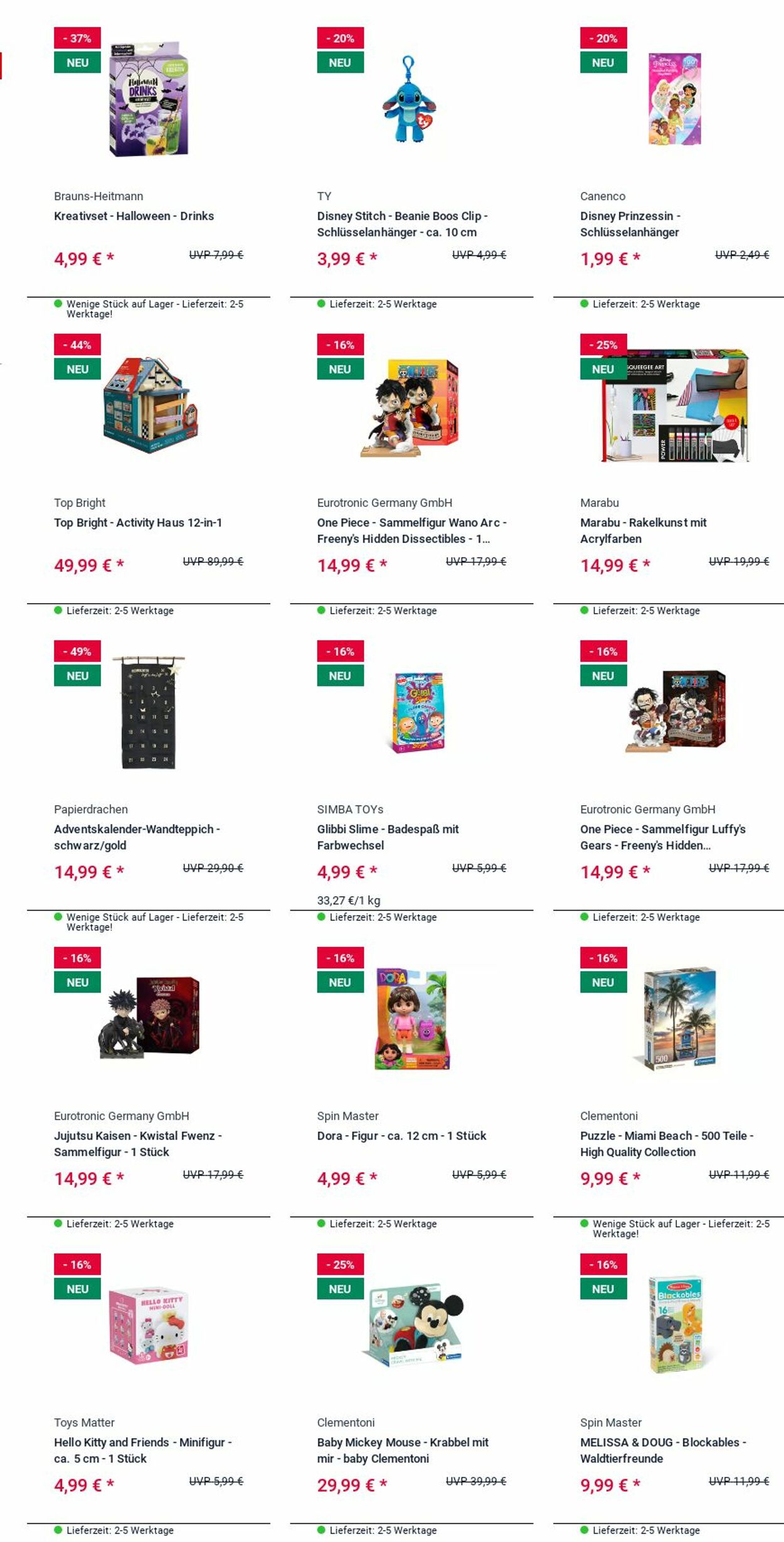 Prospekt Rofu Kinderland 06.10.2025 - 15.10.2025