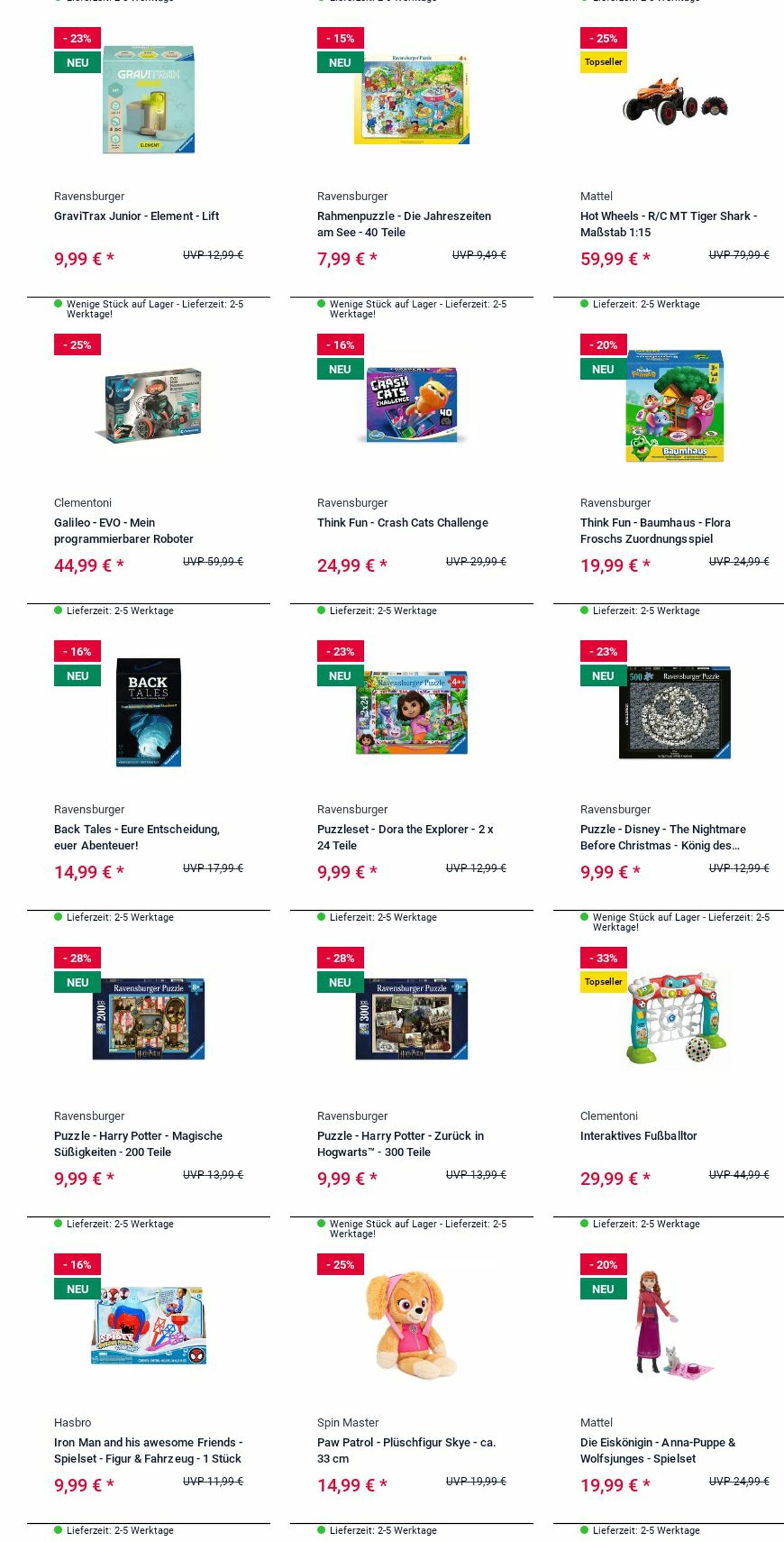 Prospekt Rofu Kinderland 06.10.2025 - 15.10.2025
