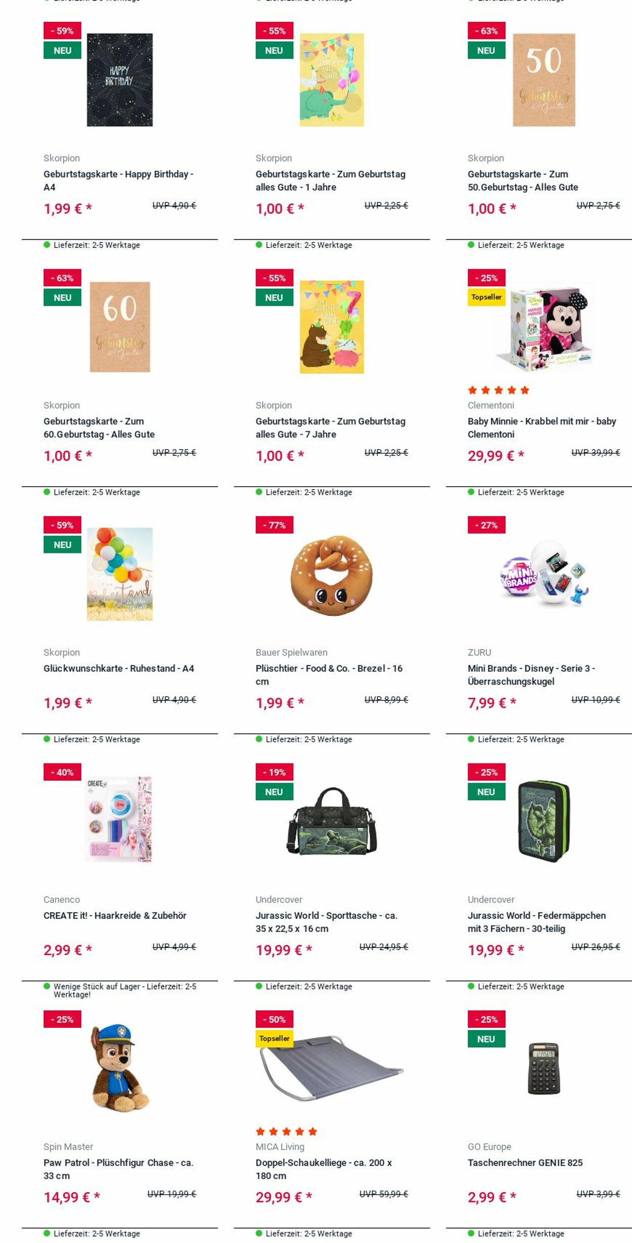 Prospekt Rofu Kinderland 16.06.2025 - 25.06.2025
