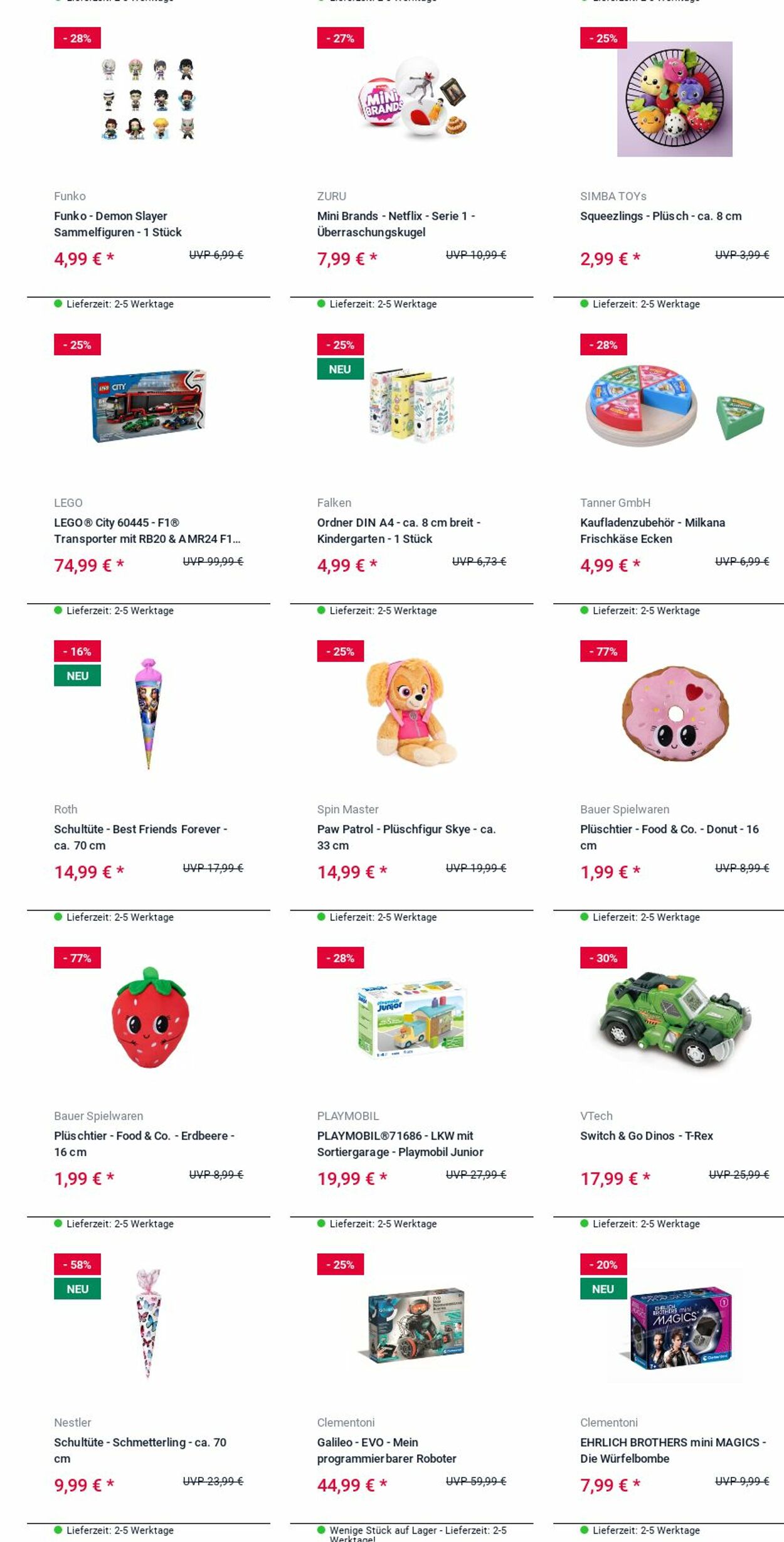 Prospekt Rofu Kinderland 16.06.2025 - 25.06.2025