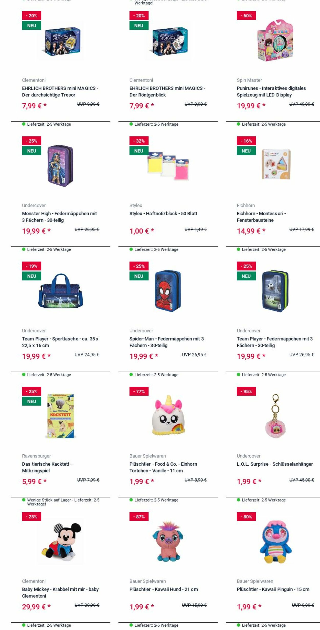 Prospekt Rofu Kinderland 16.06.2025 - 25.06.2025