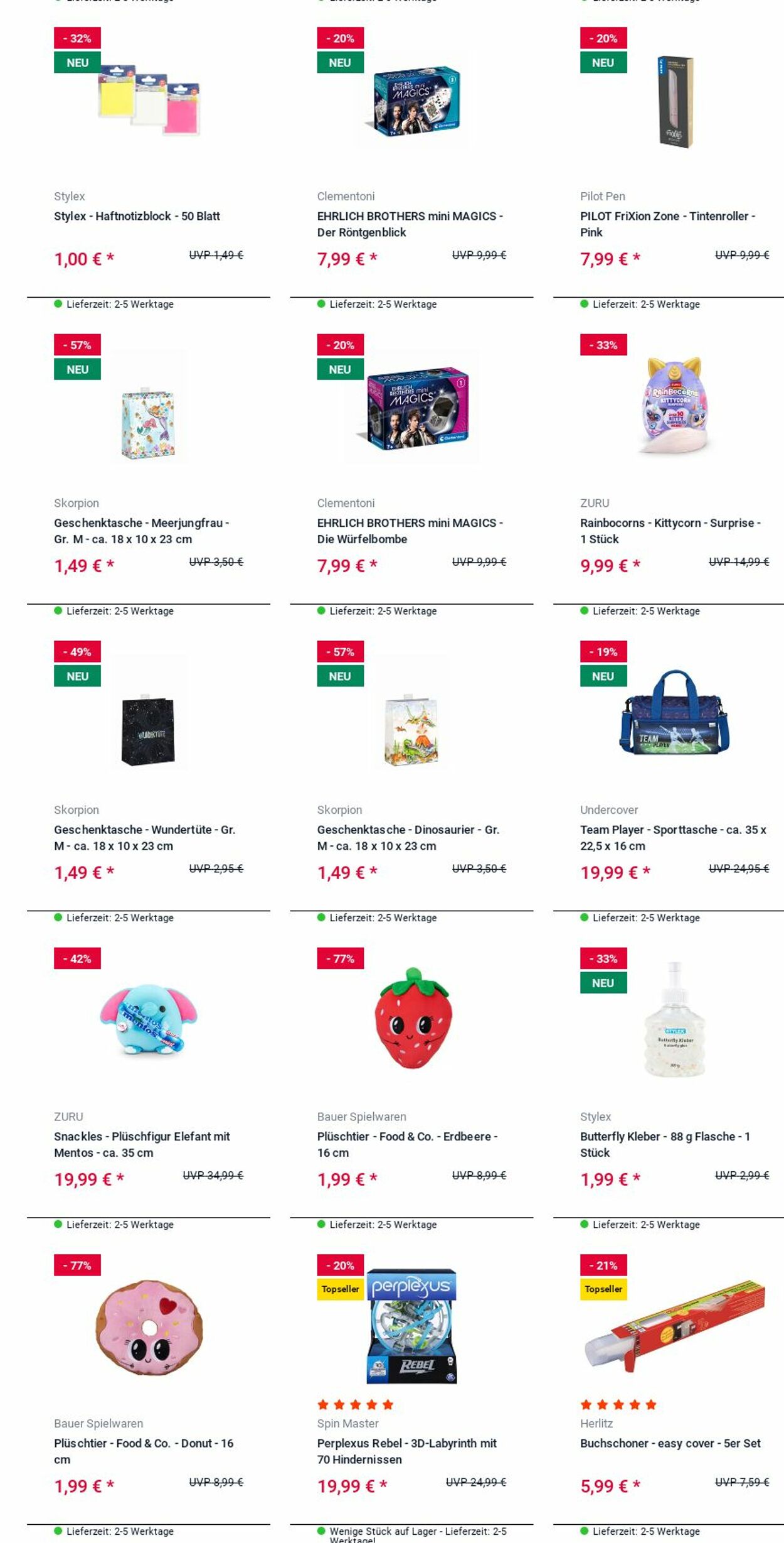 Prospekt Rofu Kinderland 07.07.2025 - 16.07.2025