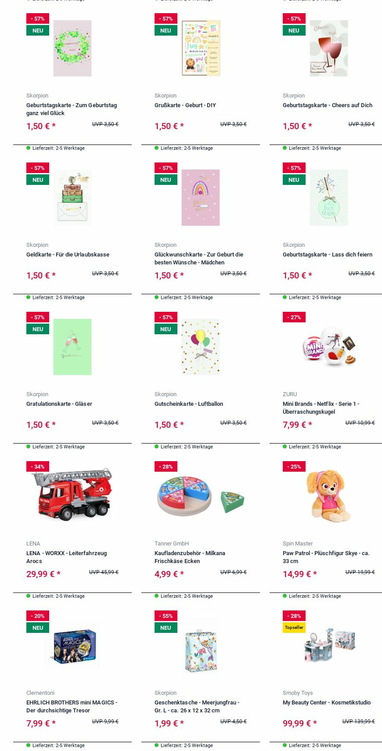 Prospekt Rofu Kinderland 07.07.2025 - 16.07.2025