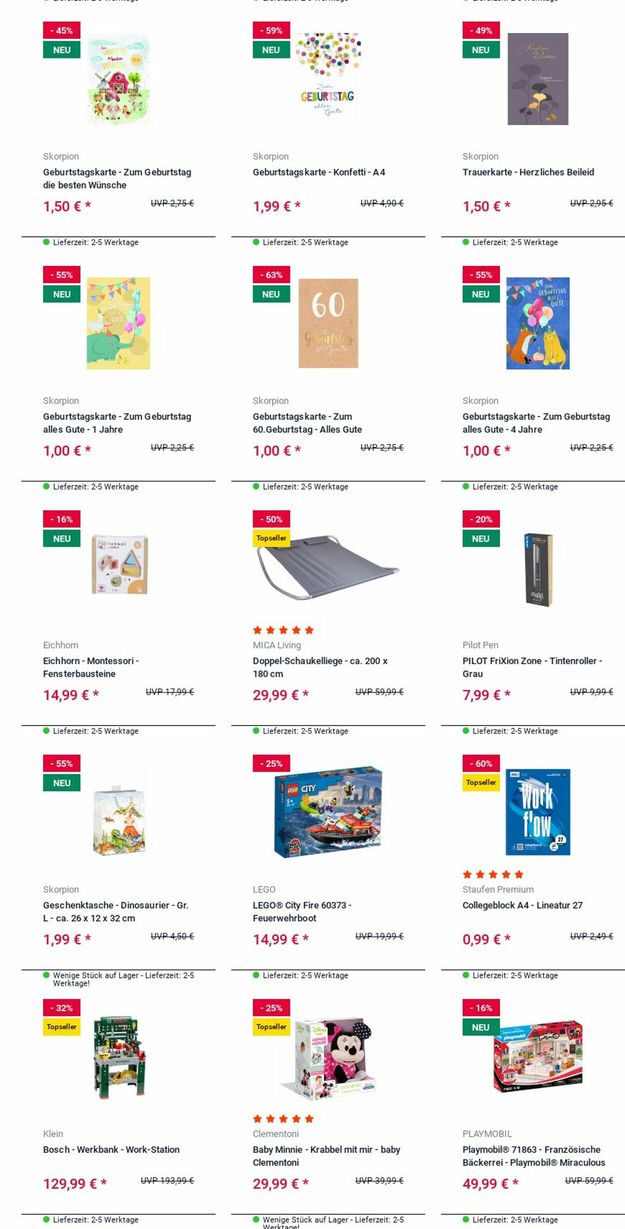 Prospekt Rofu Kinderland 07.07.2025 - 16.07.2025