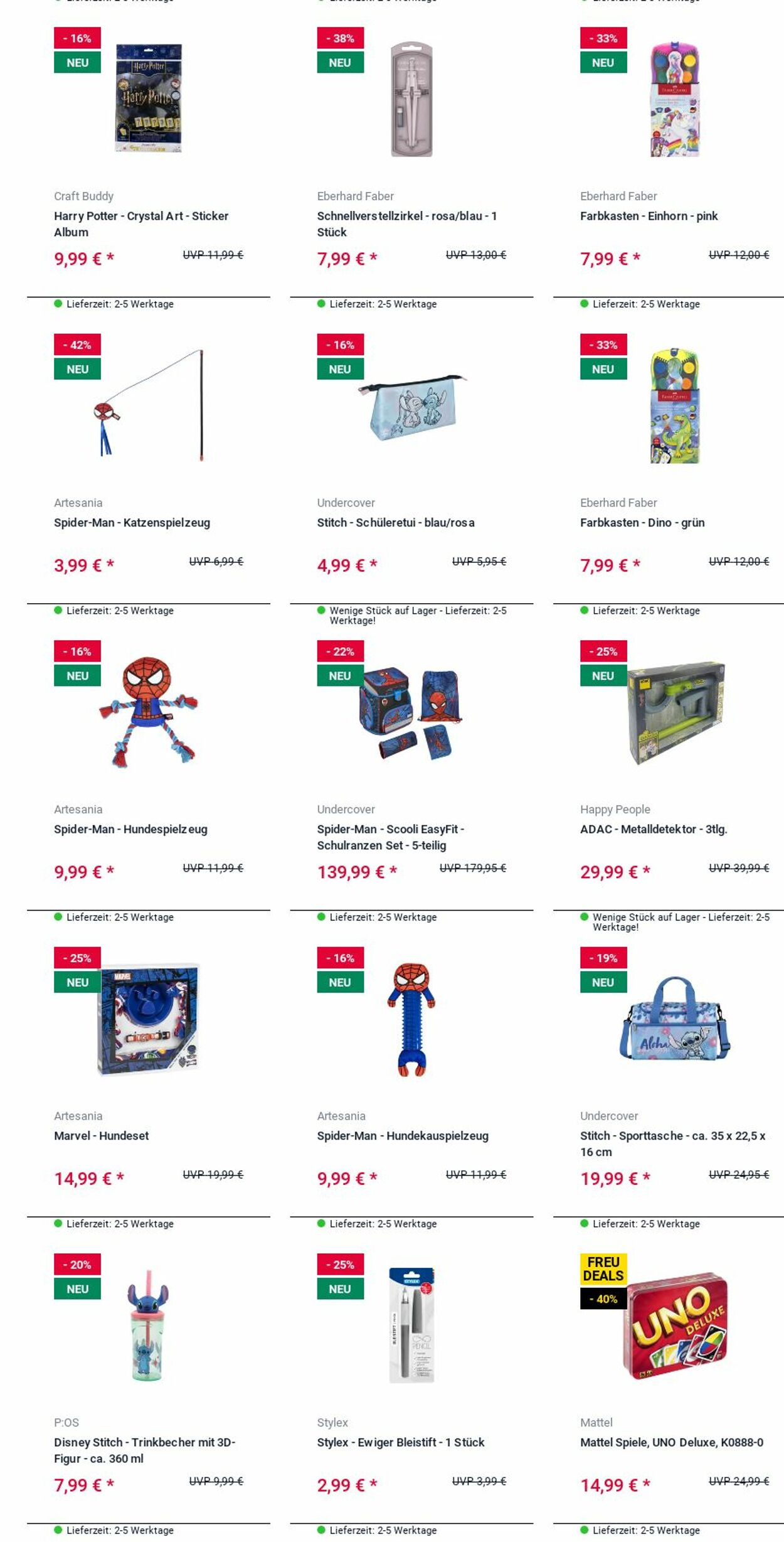 Prospekt Rofu Kinderland 07.07.2025 - 16.07.2025