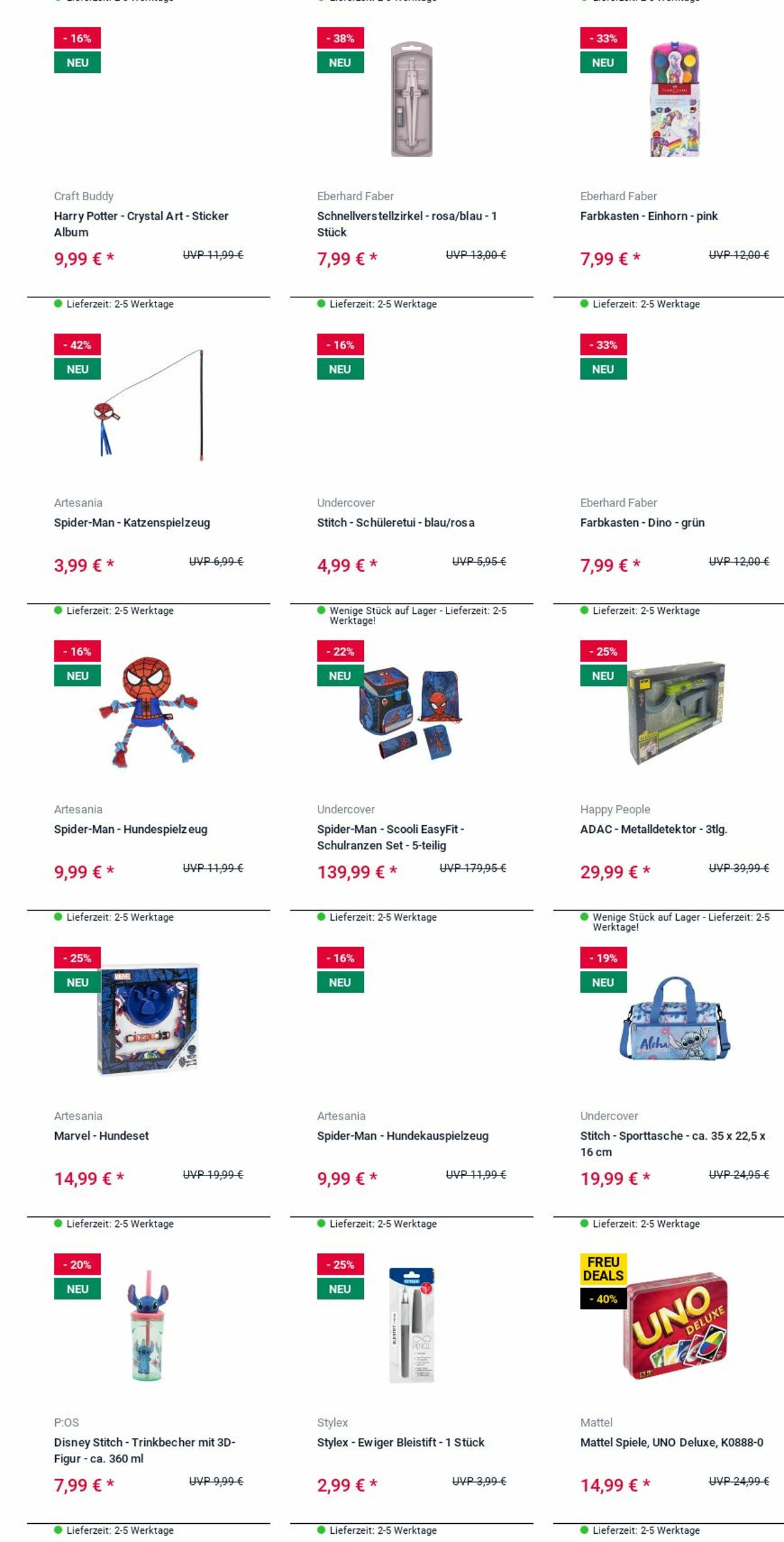 Prospekt Rofu Kinderland 07.07.2025 - 16.07.2025