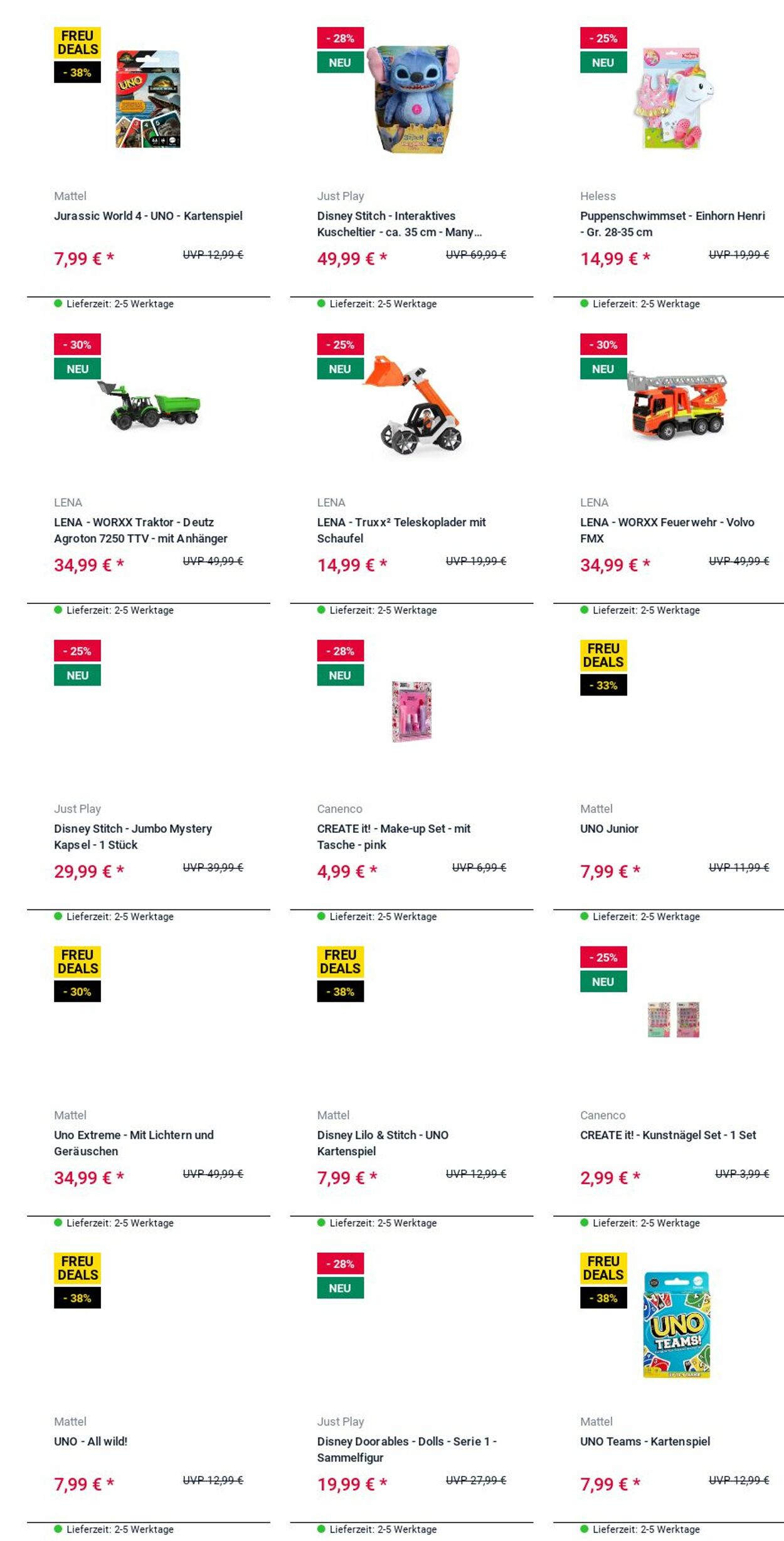 Prospekt Rofu Kinderland 07.07.2025 - 16.07.2025