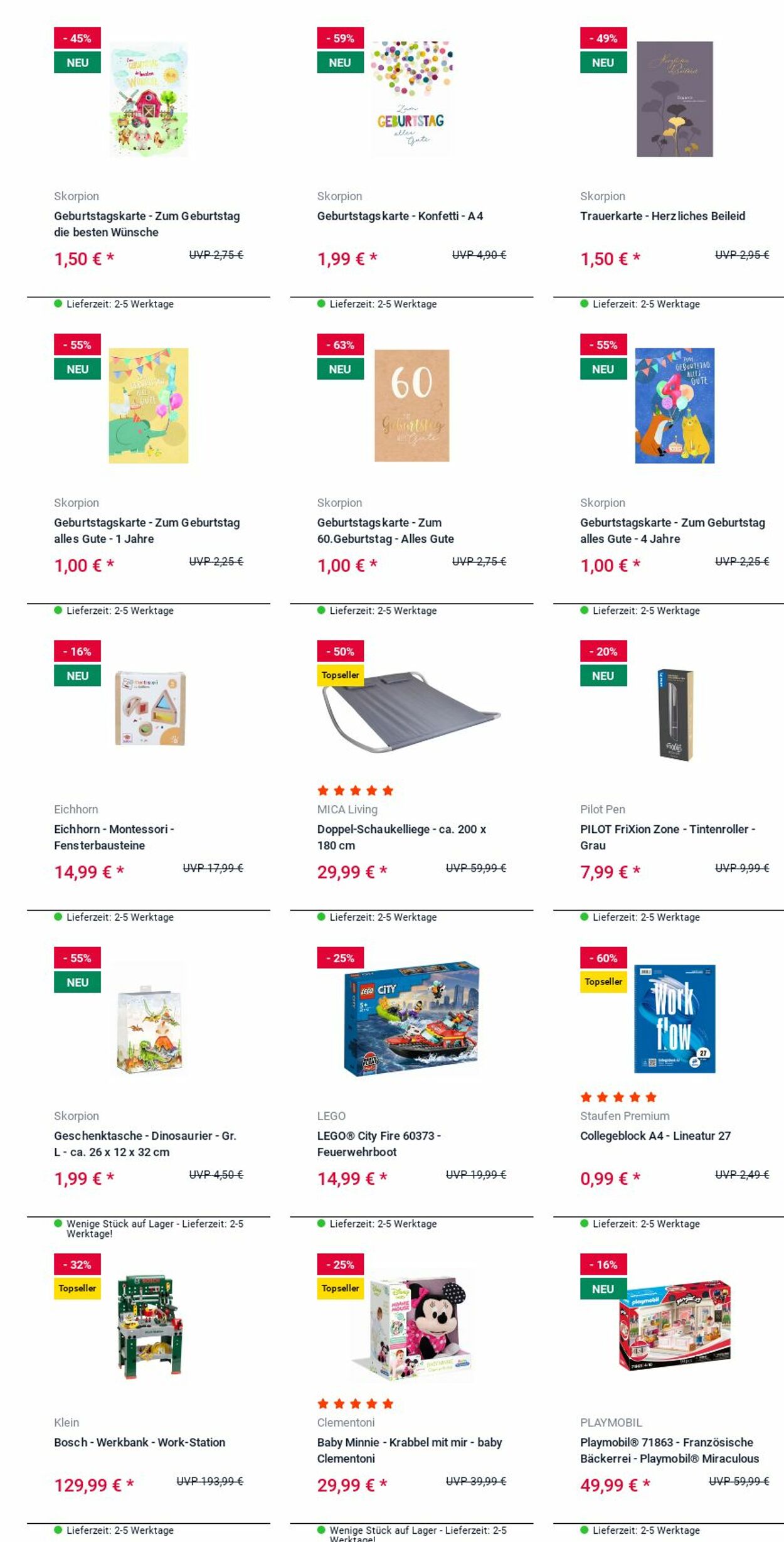 Prospekt Rofu Kinderland 07.07.2025 - 16.07.2025