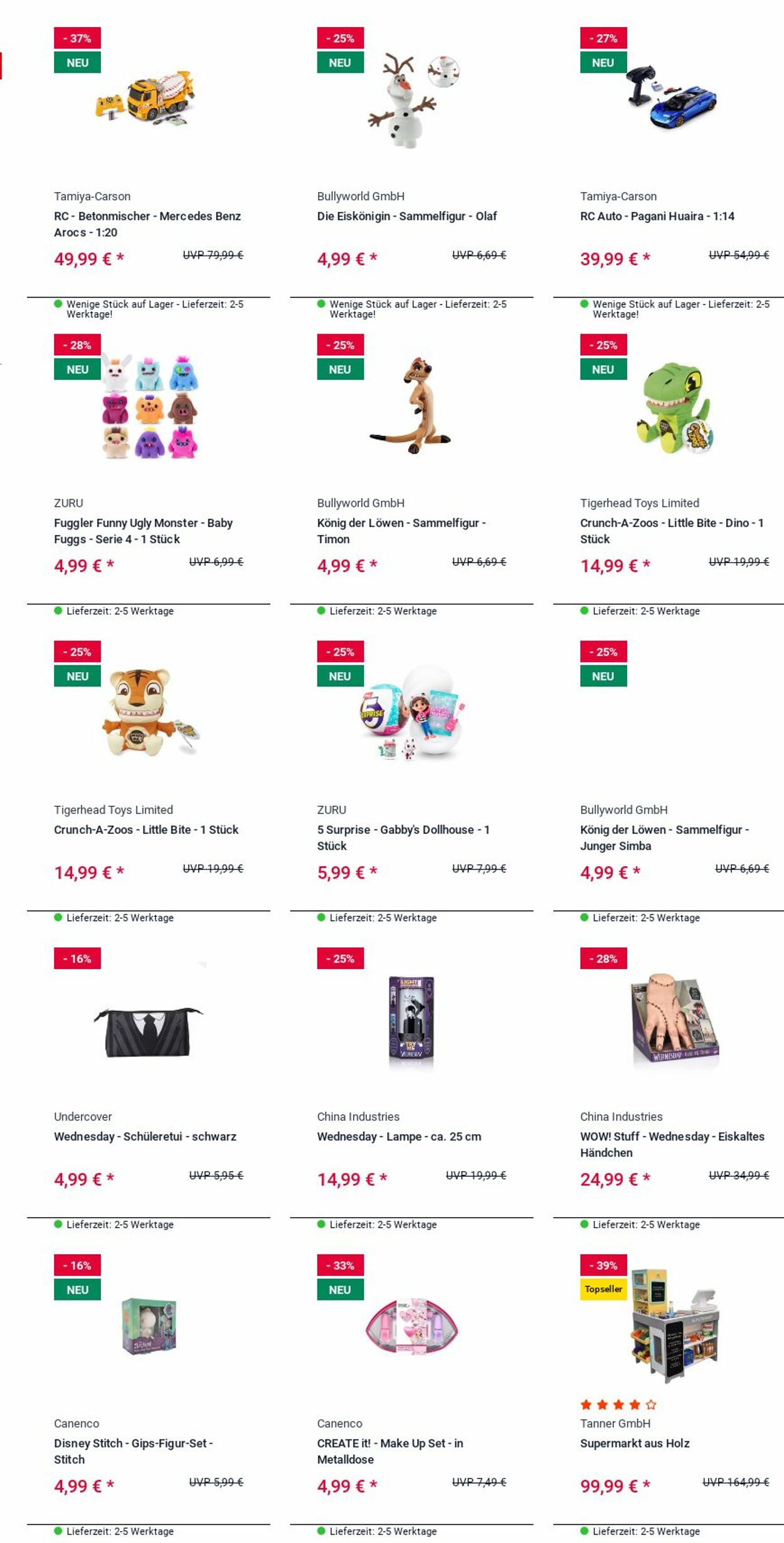 Prospekt Rofu Kinderland 25.08.2025 - 03.09.2025