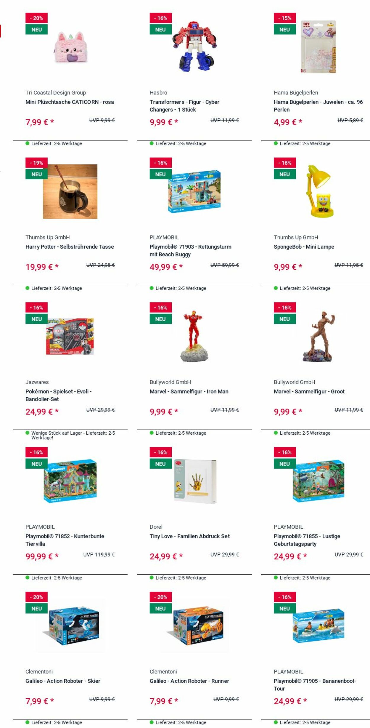 Prospekt Rofu Kinderland 25.08.2025 - 03.09.2025