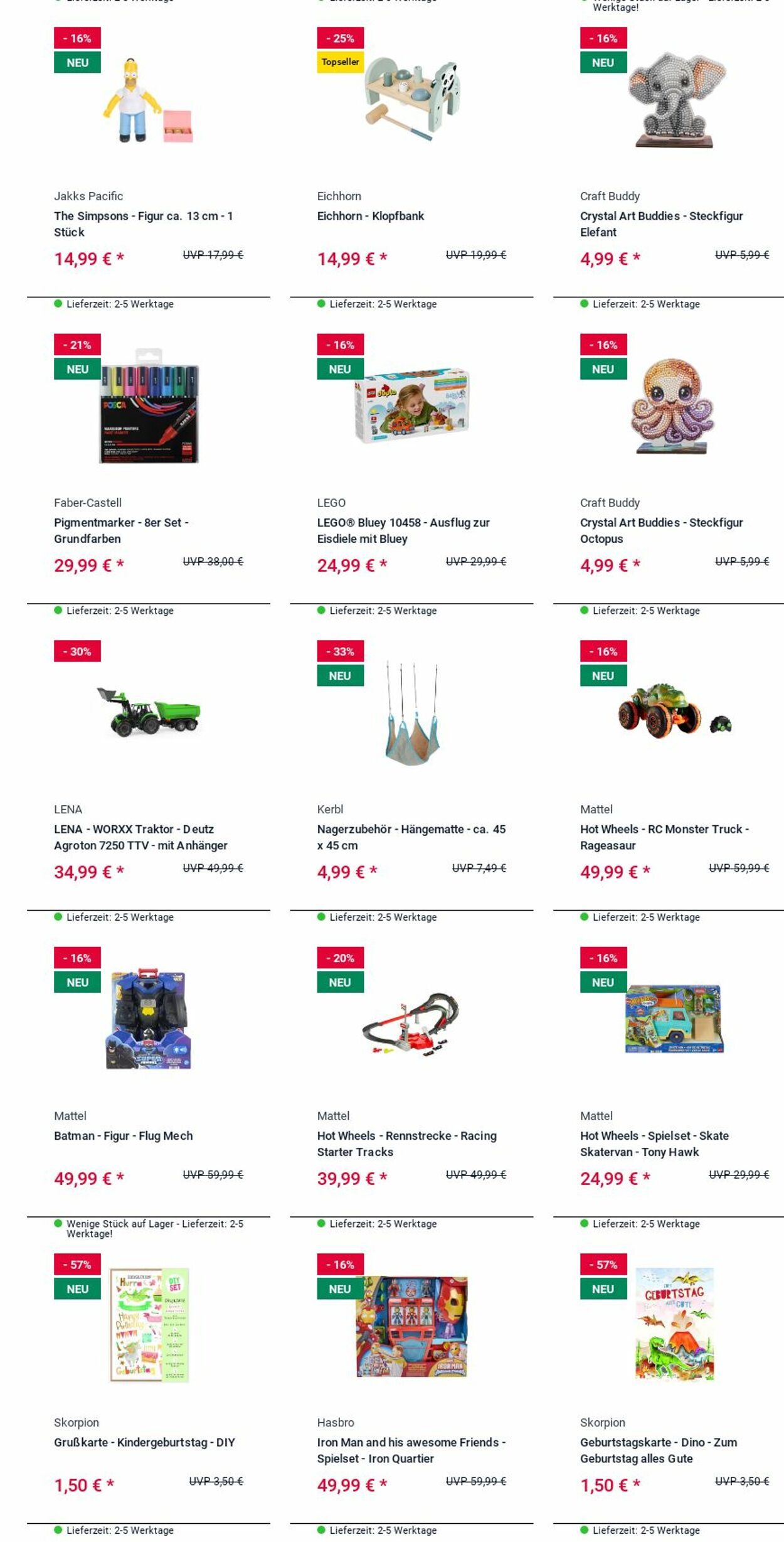 Prospekt Rofu Kinderland 25.08.2025 - 03.09.2025