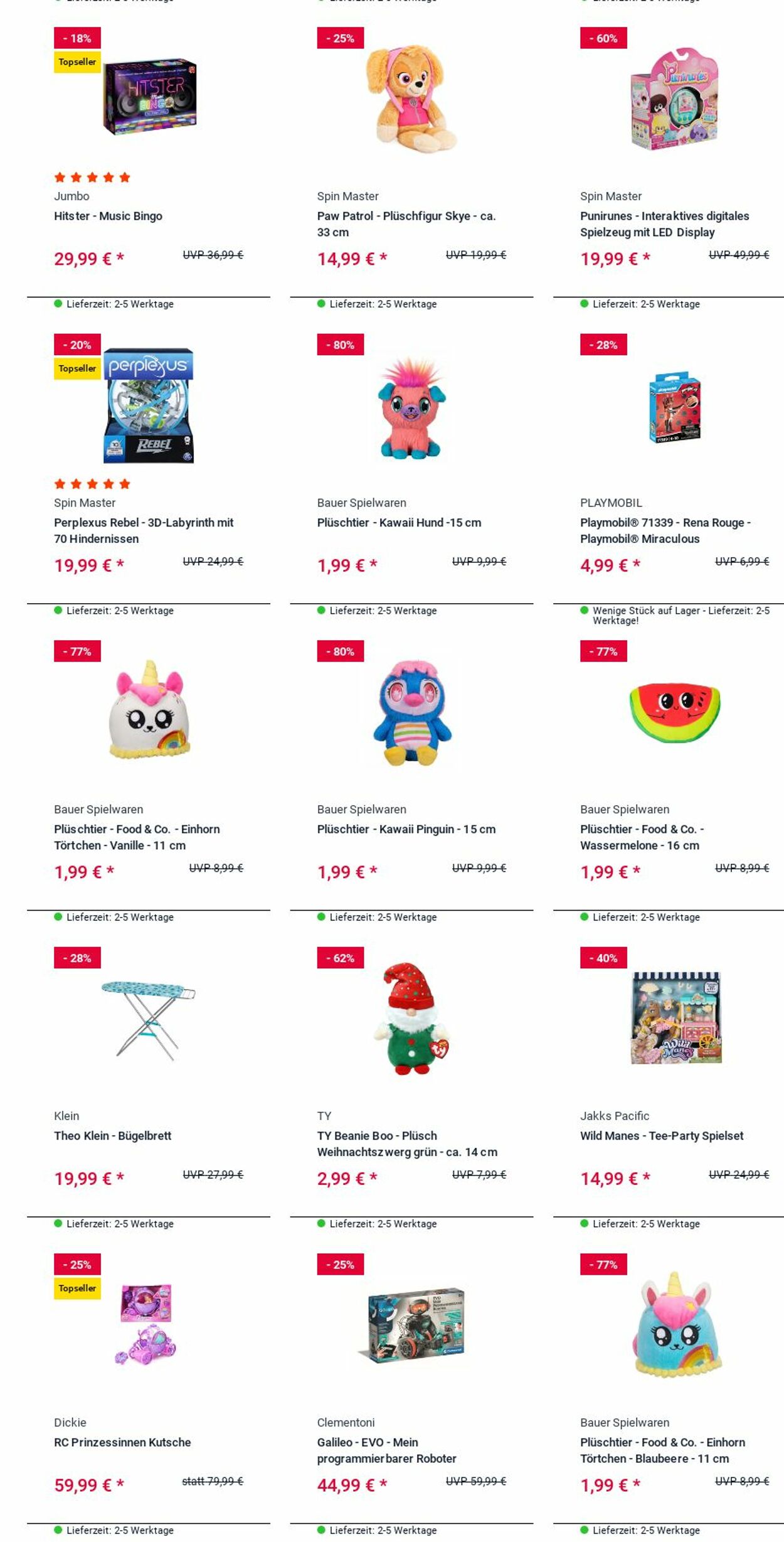 Prospekt Rofu Kinderland 25.08.2025 - 03.09.2025