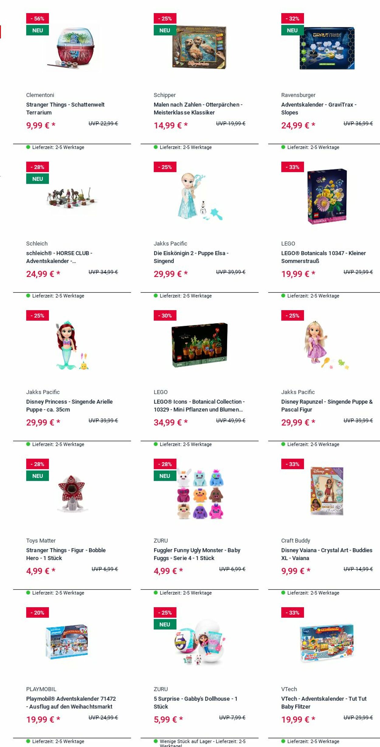 Prospekt Rofu Kinderland 29.09.2025 - 08.10.2025