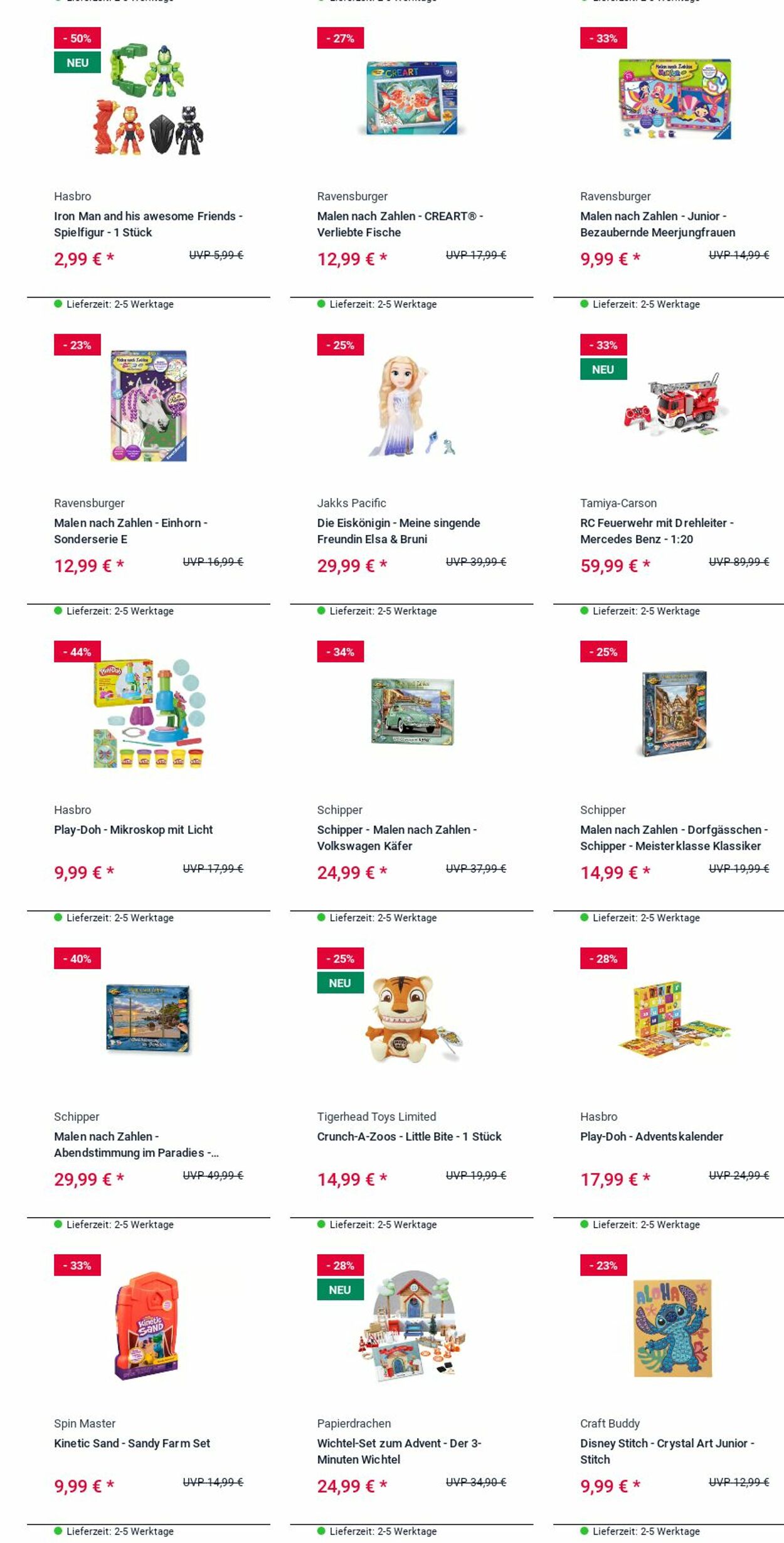 Prospekt Rofu Kinderland 29.09.2025 - 08.10.2025