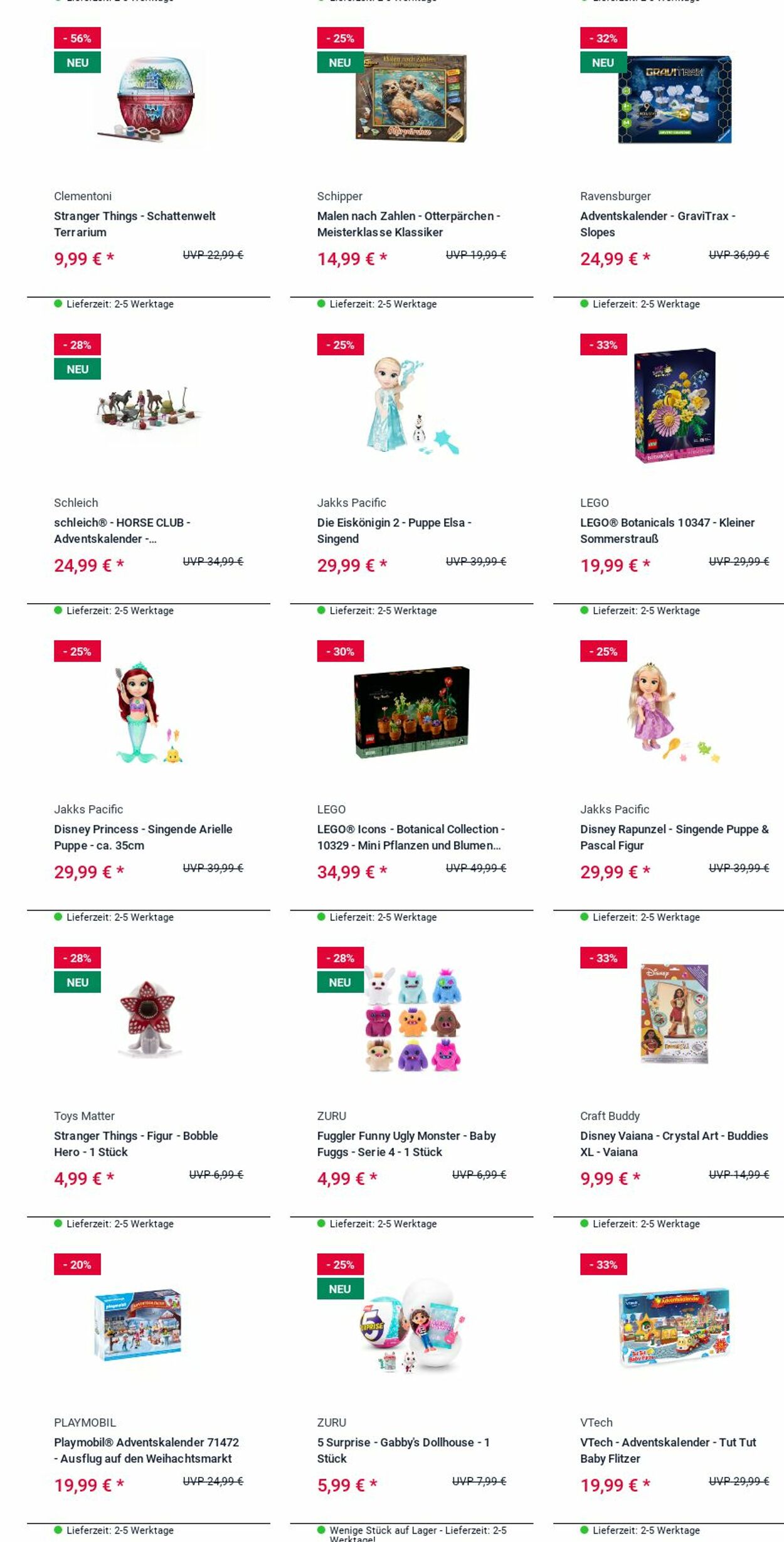 Prospekt Rofu Kinderland 29.09.2025 - 08.10.2025