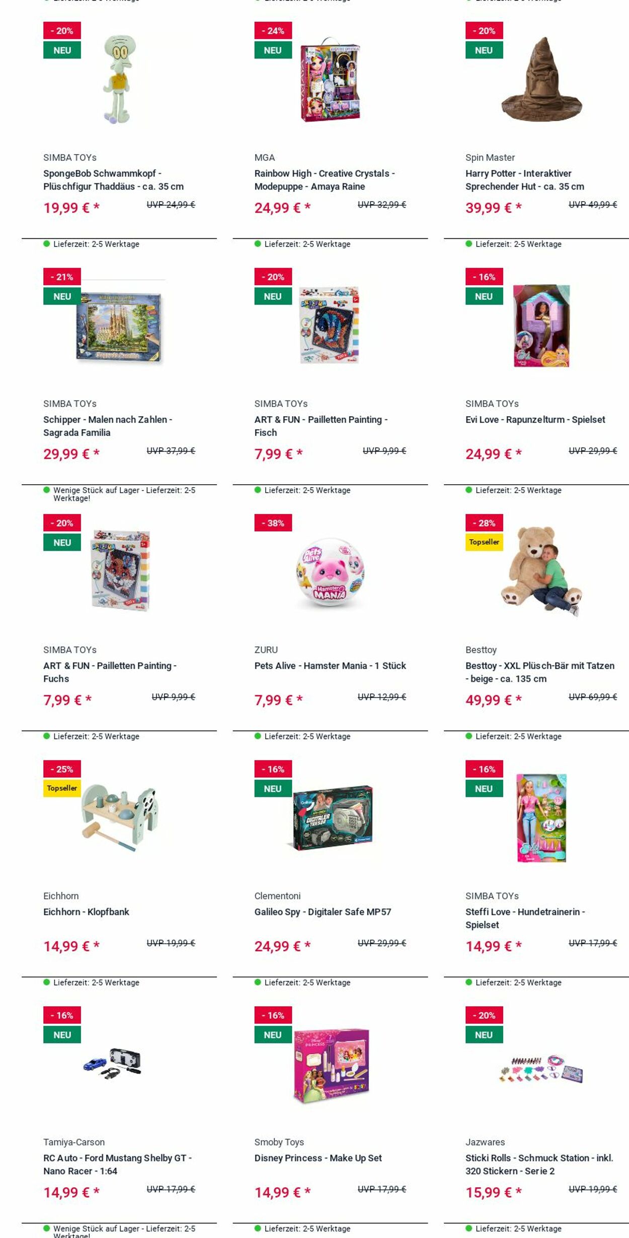 Prospekt Rofu Kinderland 10.11.2025 - 19.11.2025