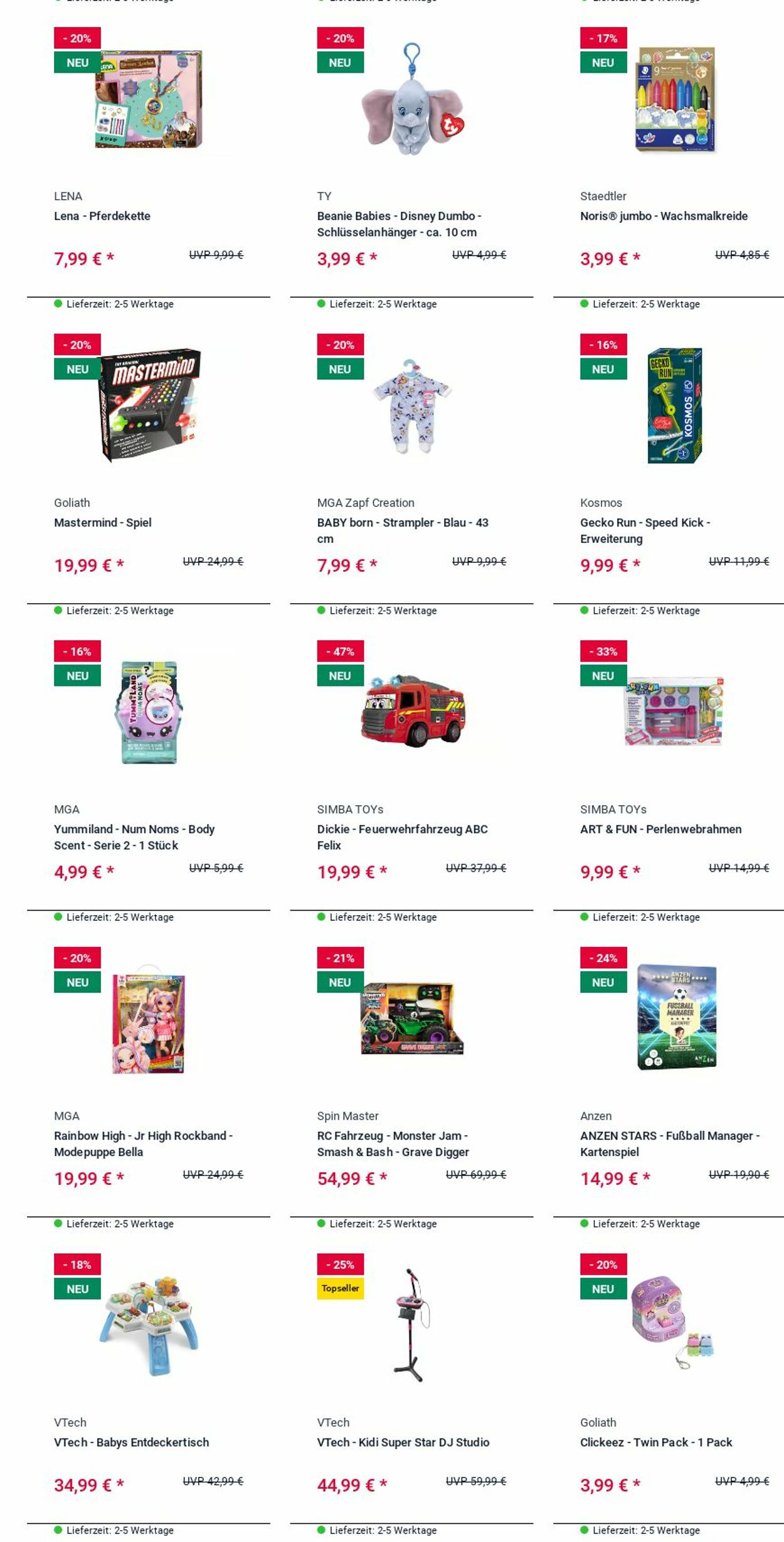 Prospekt Rofu Kinderland 10.11.2025 - 19.11.2025