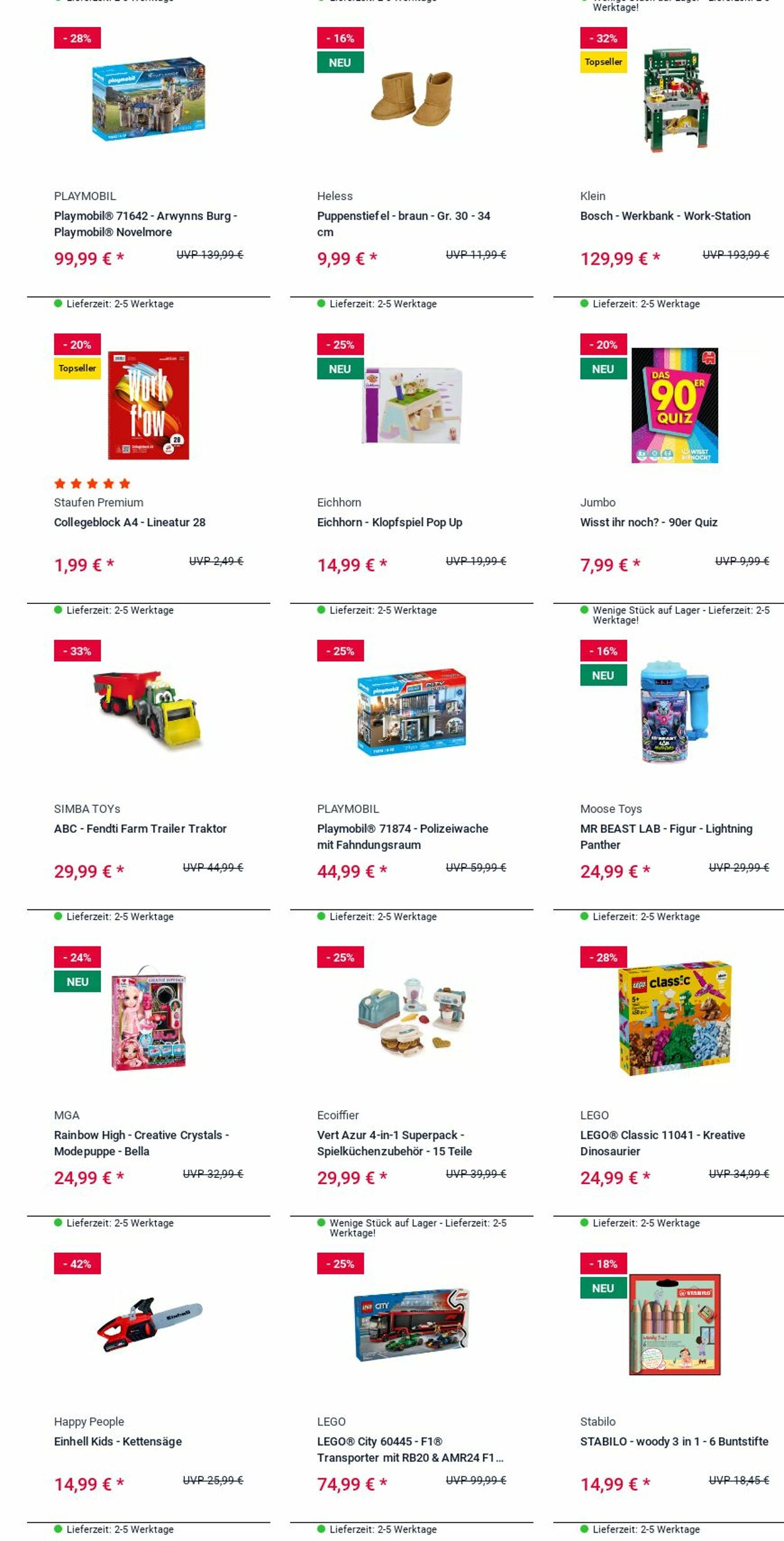 Prospekt Rofu Kinderland 10.11.2025 - 19.11.2025